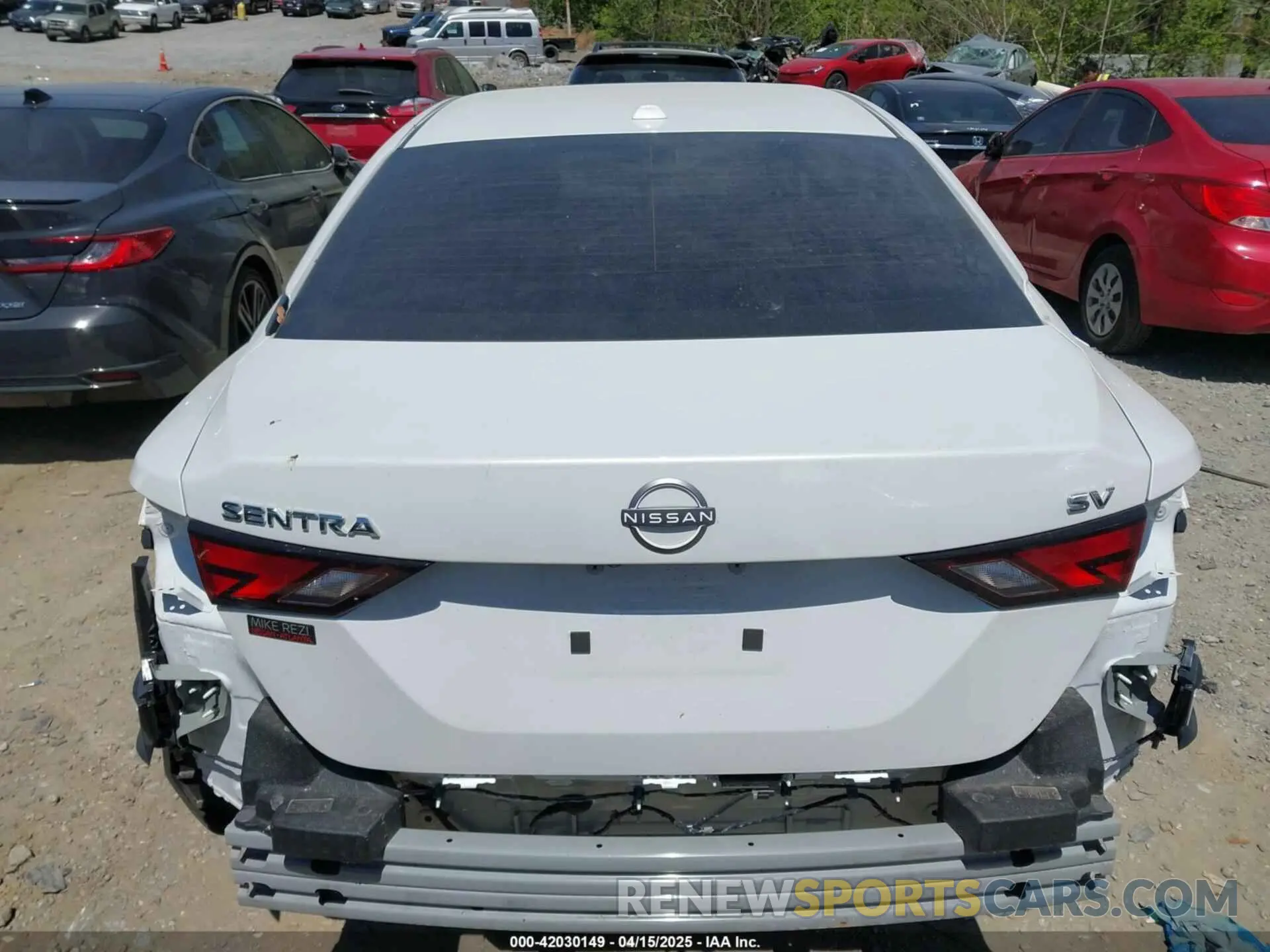 17 Photograph of a damaged car 3N1AB8CV9RY329774 NISSAN SENTRA 2024