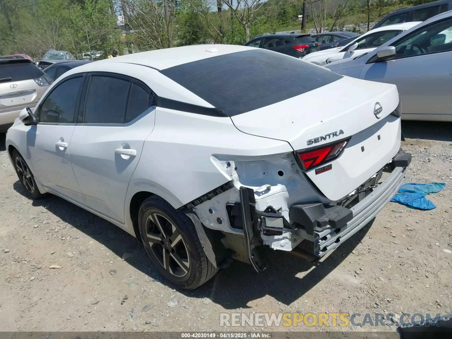 3 Photograph of a damaged car 3N1AB8CV9RY329774 NISSAN SENTRA 2024