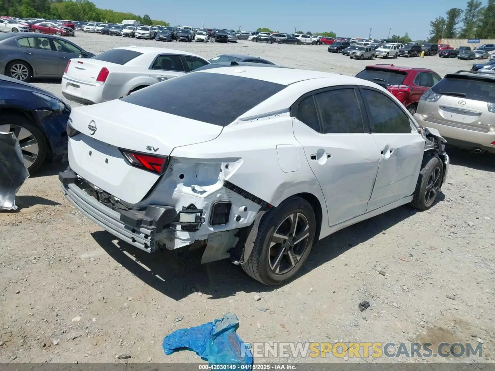 4 Photograph of a damaged car 3N1AB8CV9RY329774 NISSAN SENTRA 2024