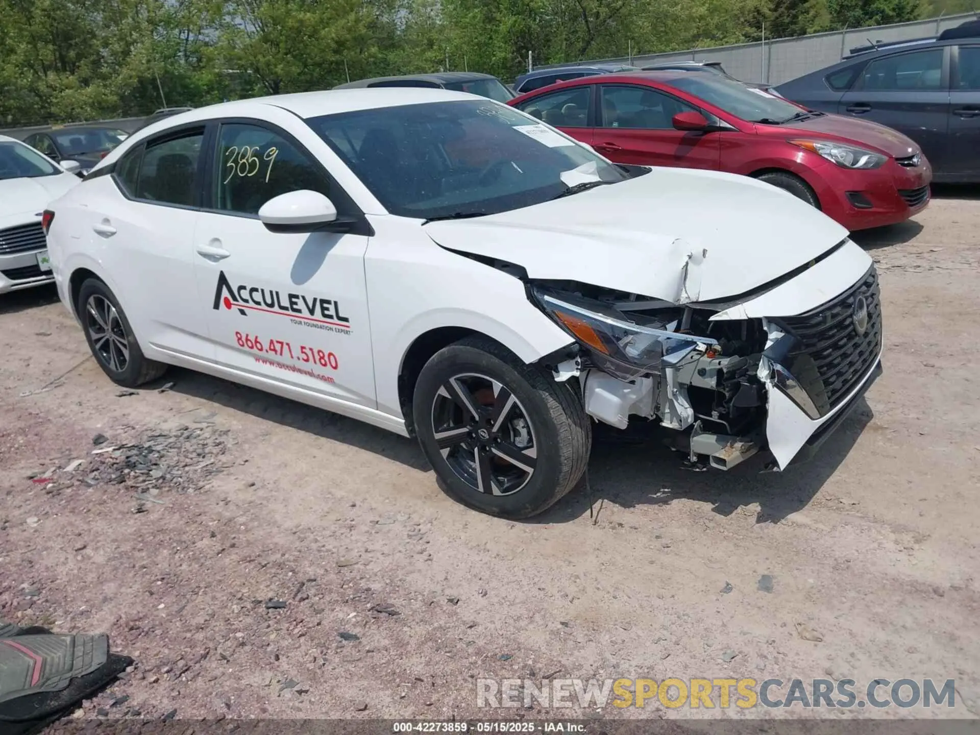1 Photograph of a damaged car 3N1AB8CV9RY332061 NISSAN SENTRA 2024