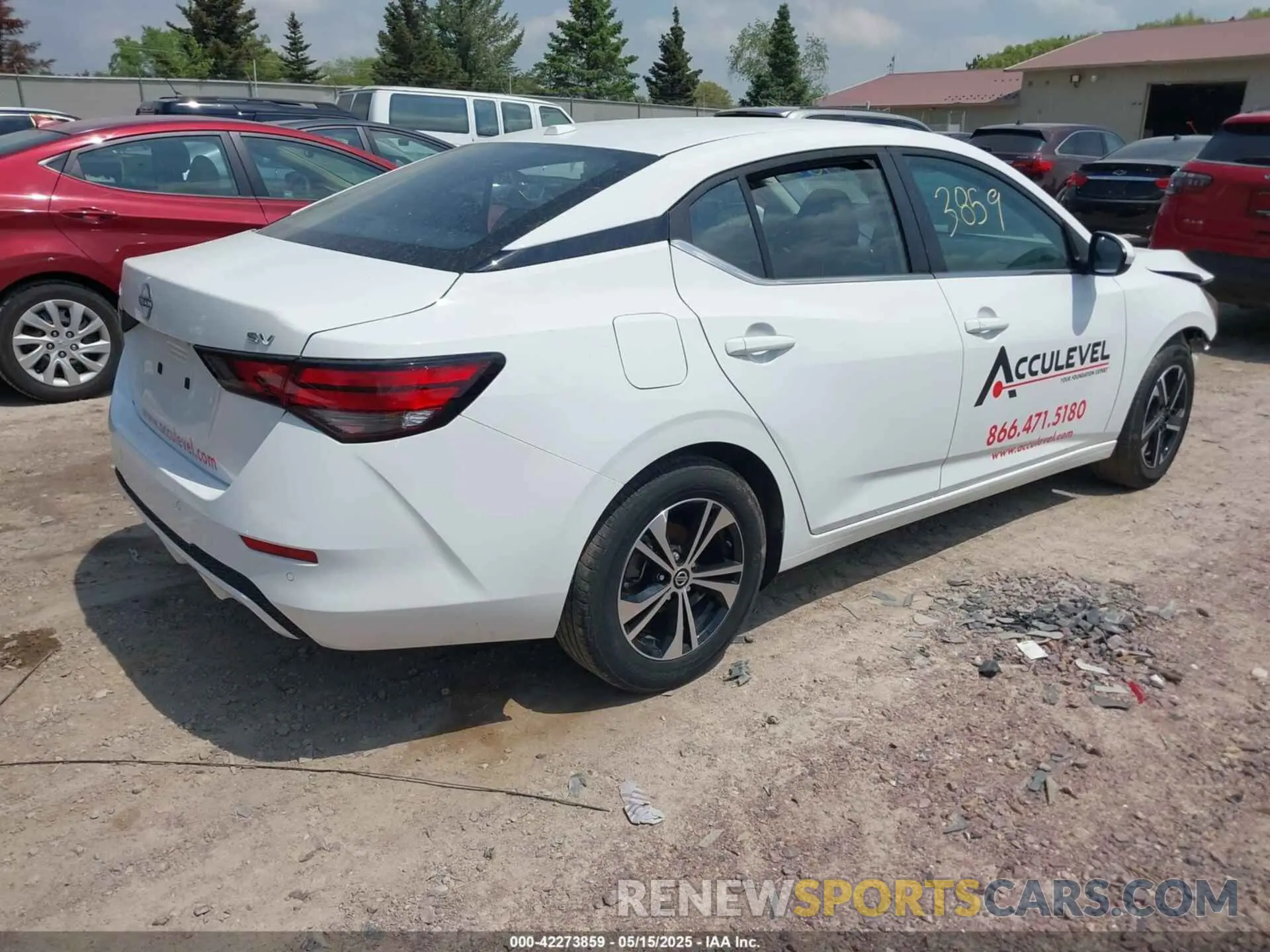4 Photograph of a damaged car 3N1AB8CV9RY332061 NISSAN SENTRA 2024