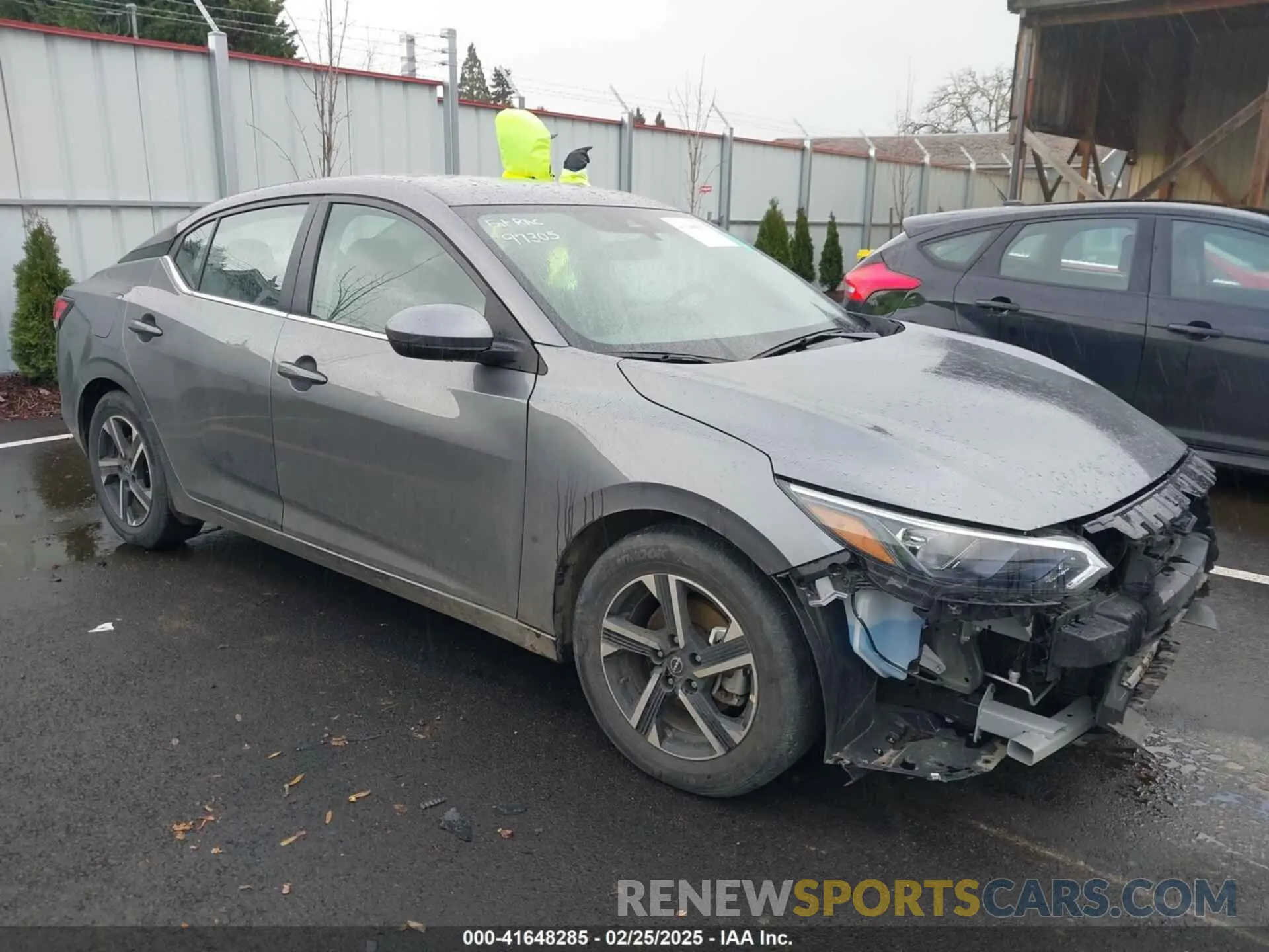 1 Photograph of a damaged car 3N1AB8CV9RY348695 NISSAN SENTRA 2024