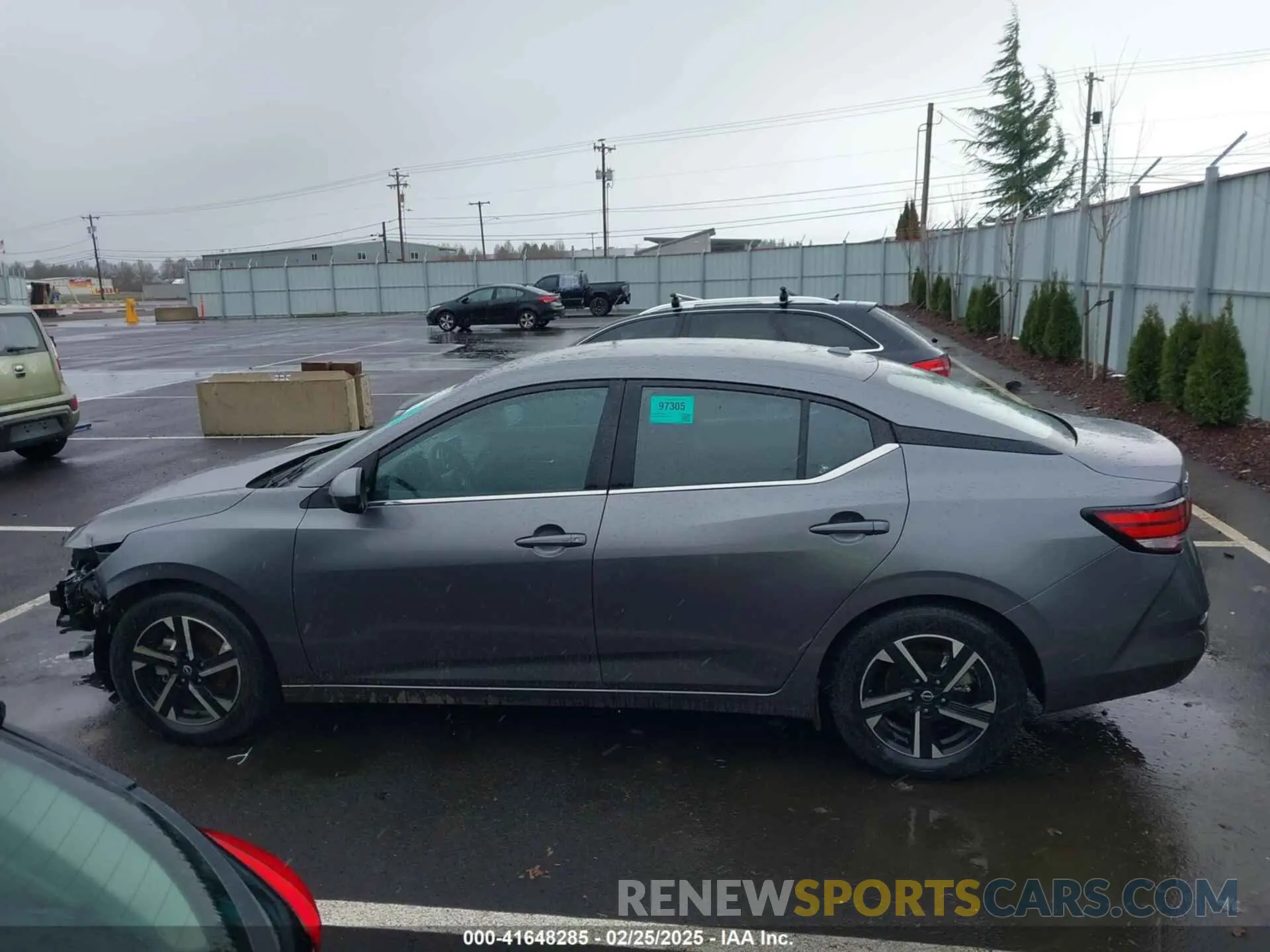 15 Photograph of a damaged car 3N1AB8CV9RY348695 NISSAN SENTRA 2024