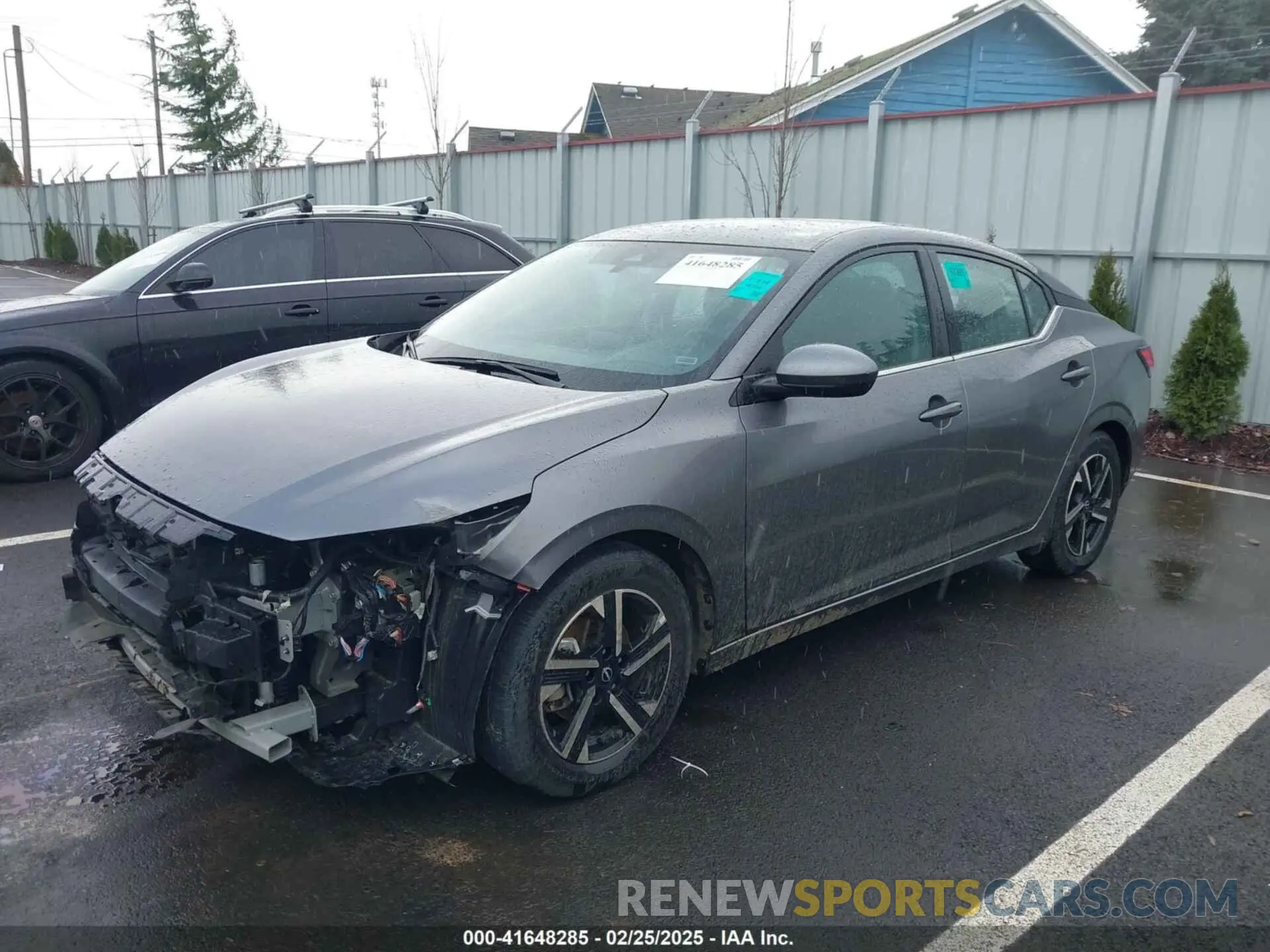 2 Photograph of a damaged car 3N1AB8CV9RY348695 NISSAN SENTRA 2024