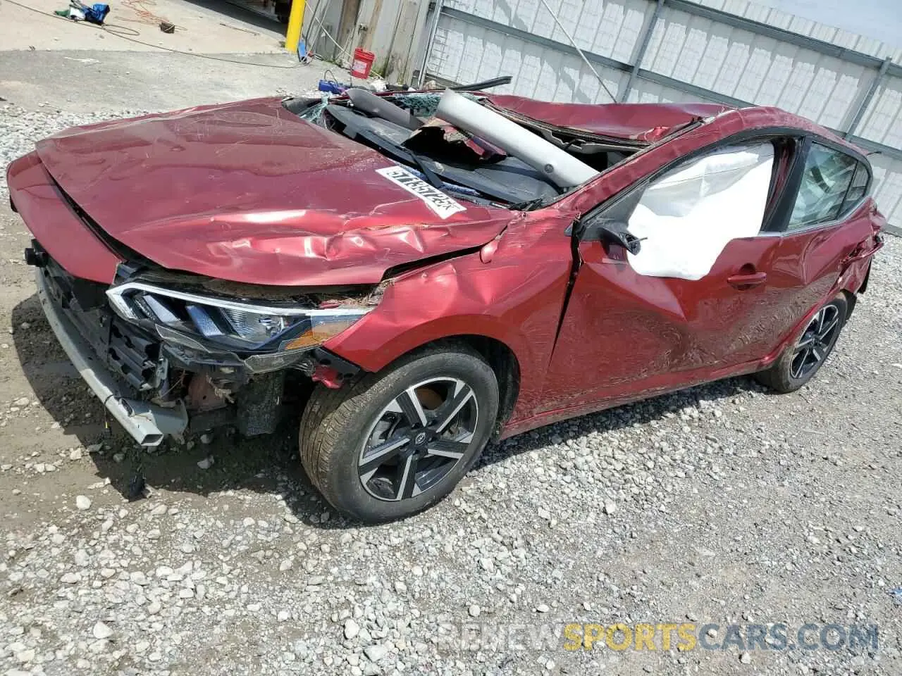 1 Photograph of a damaged car 3N1AB8CV9RY349488 NISSAN SENTRA 2024
