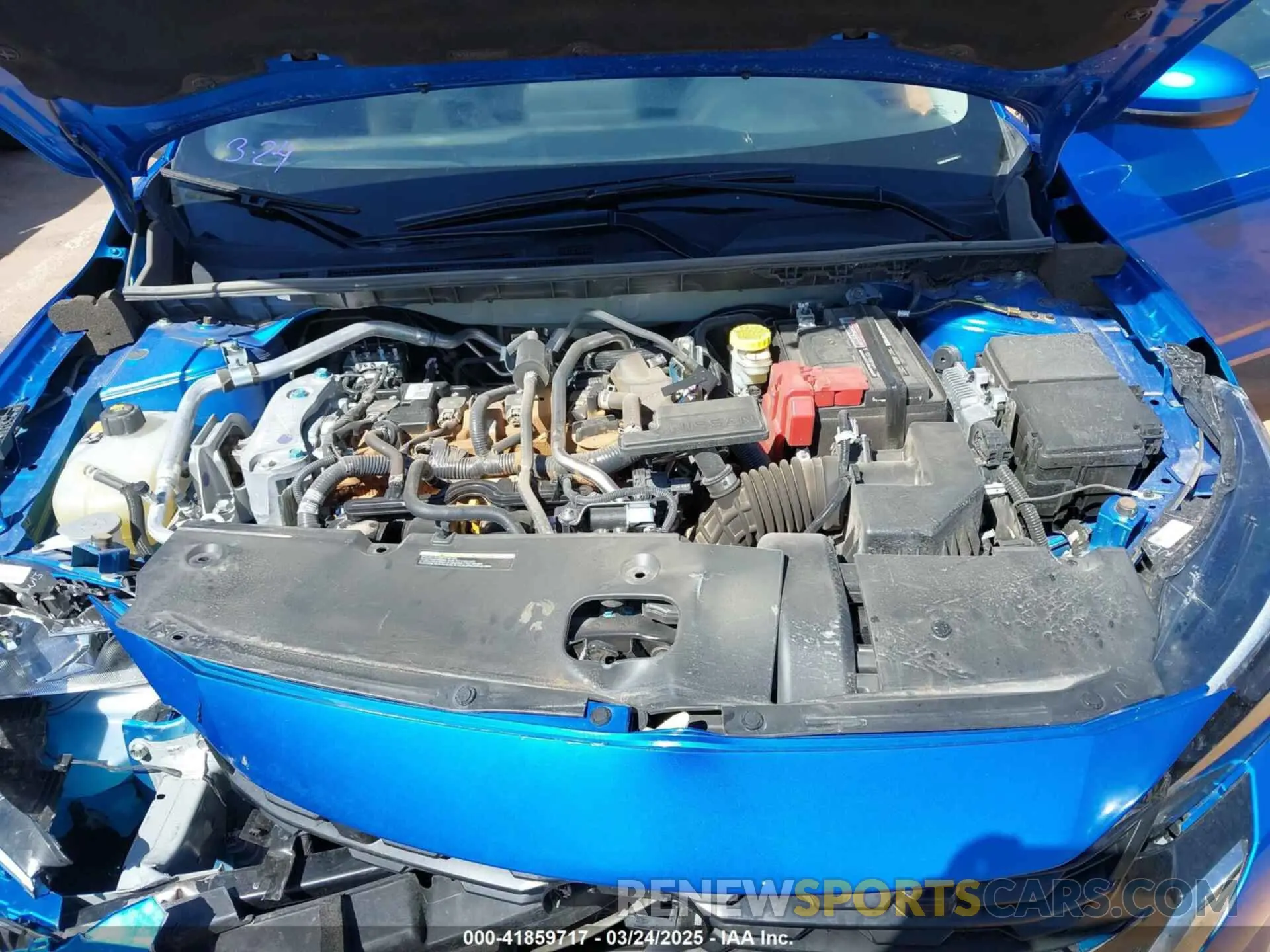 10 Photograph of a damaged car 3N1AB8CV9RY356781 NISSAN SENTRA 2024