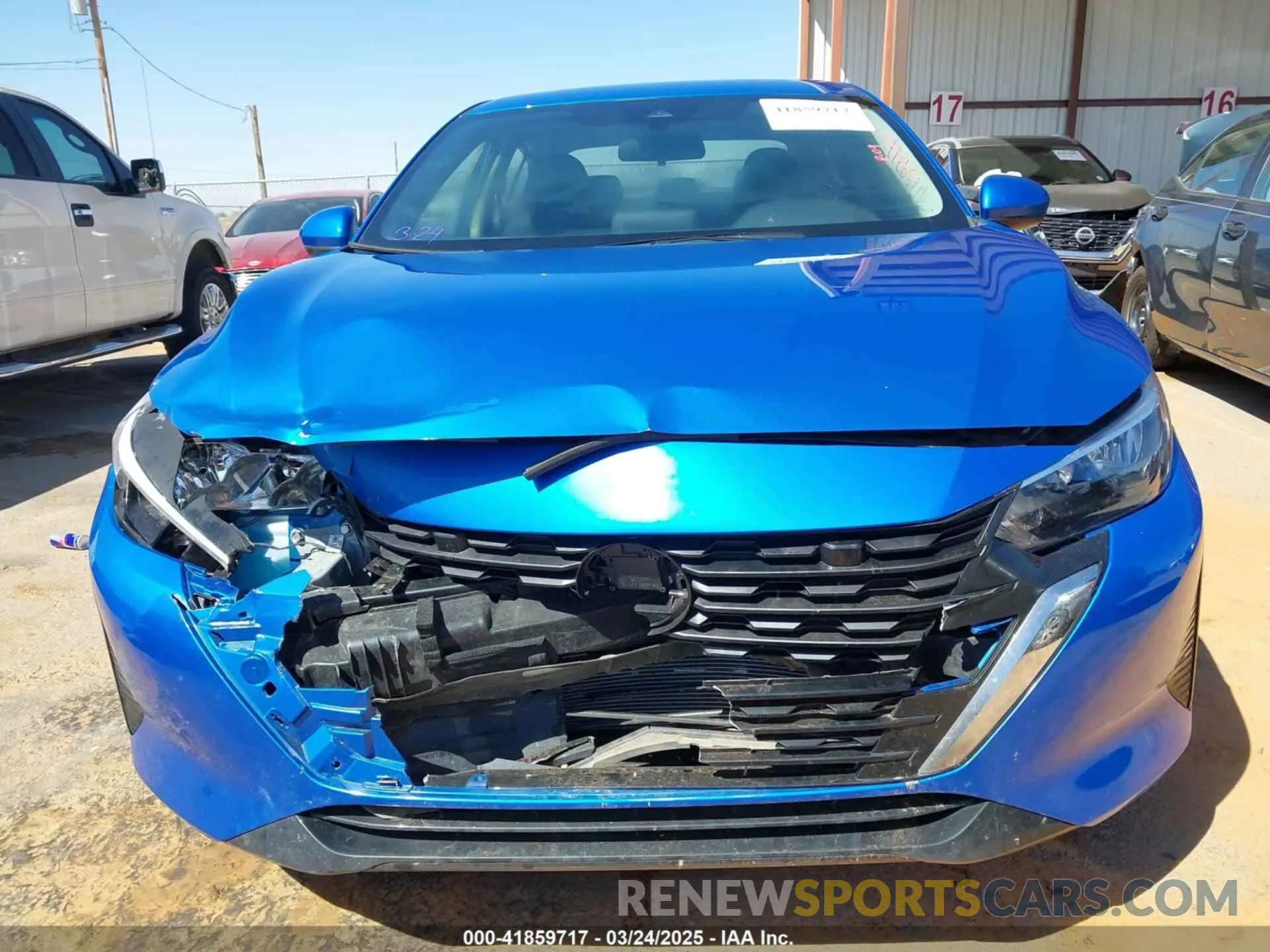 12 Photograph of a damaged car 3N1AB8CV9RY356781 NISSAN SENTRA 2024