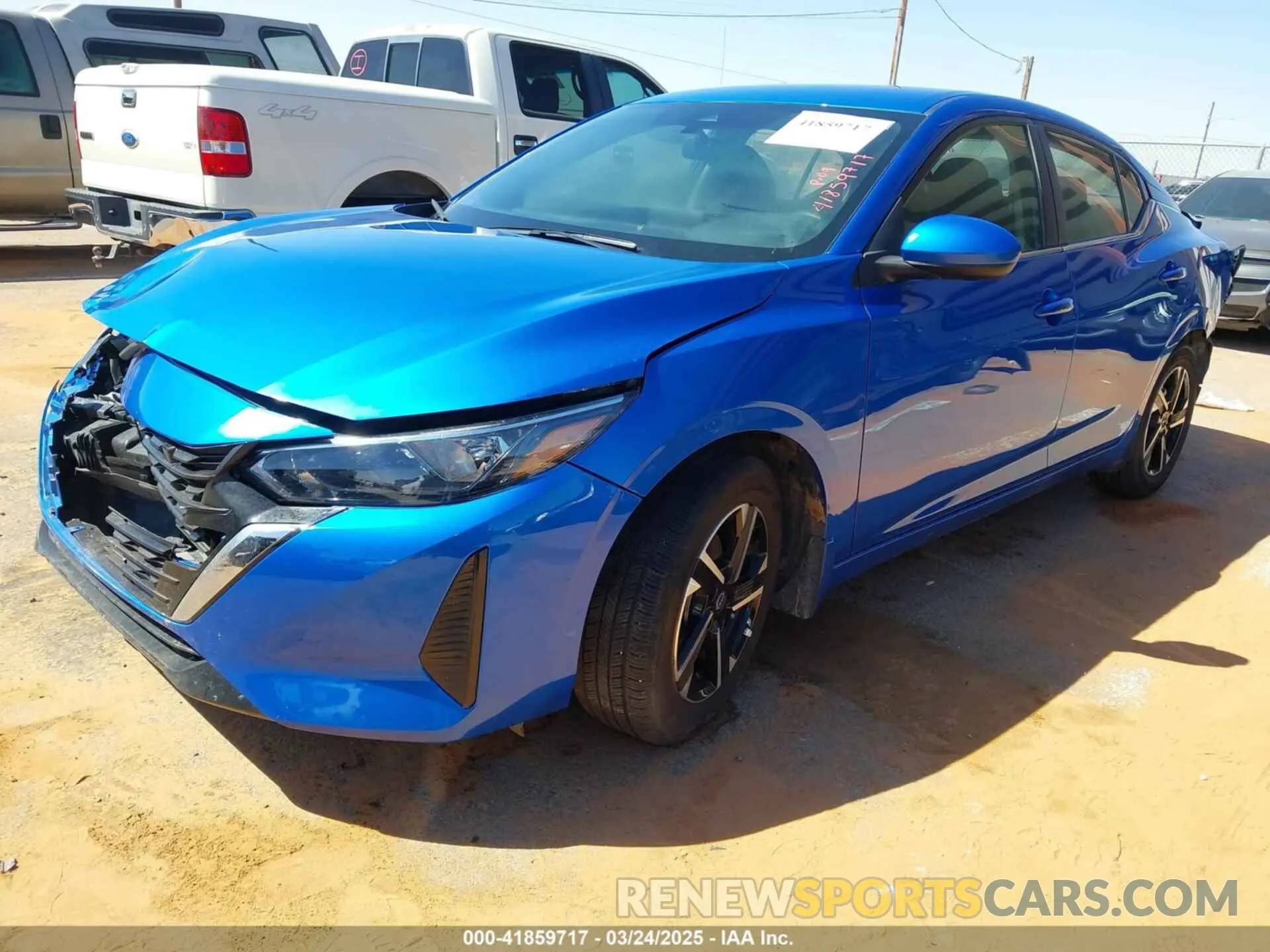 2 Photograph of a damaged car 3N1AB8CV9RY356781 NISSAN SENTRA 2024