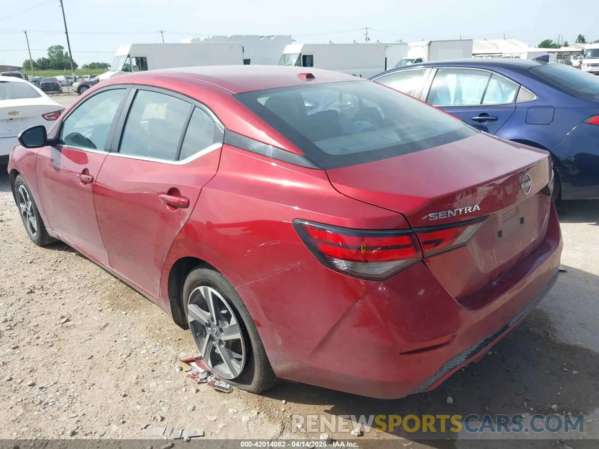 3 Photograph of a damaged car 3N1AB8CV9RY368610 NISSAN SENTRA 2024