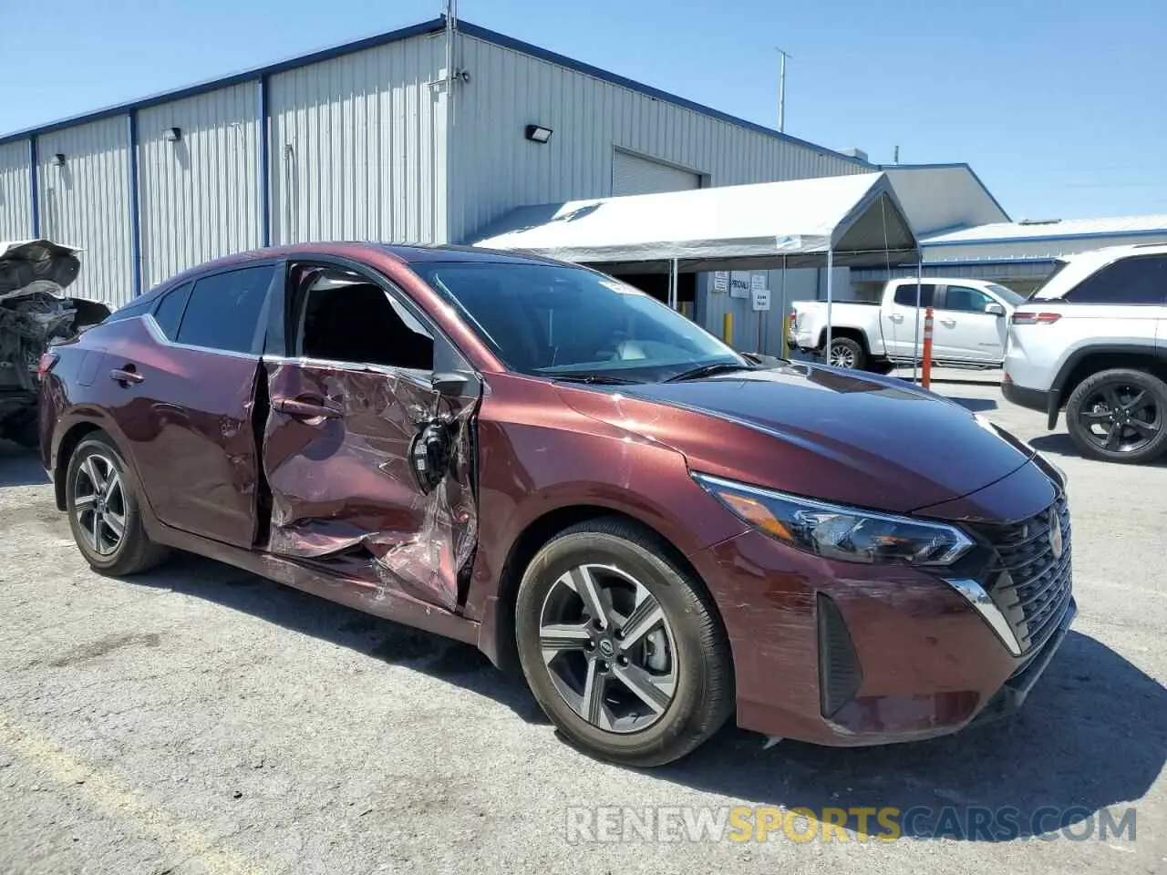 4 Photograph of a damaged car 3N1AB8CV9RY369255 NISSAN SENTRA 2024