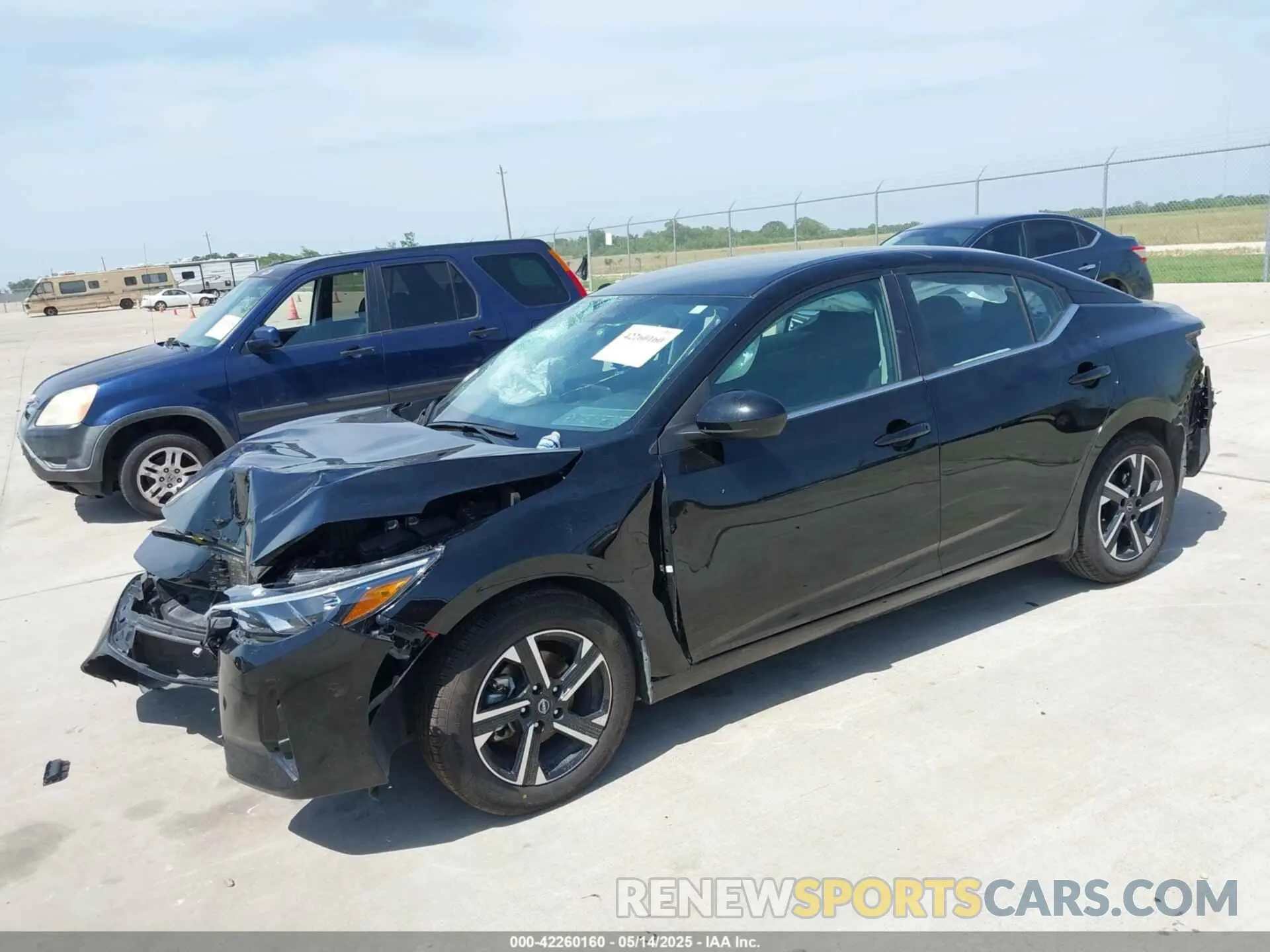 2 Photograph of a damaged car 3N1AB8CV9RY373144 NISSAN SENTRA 2024