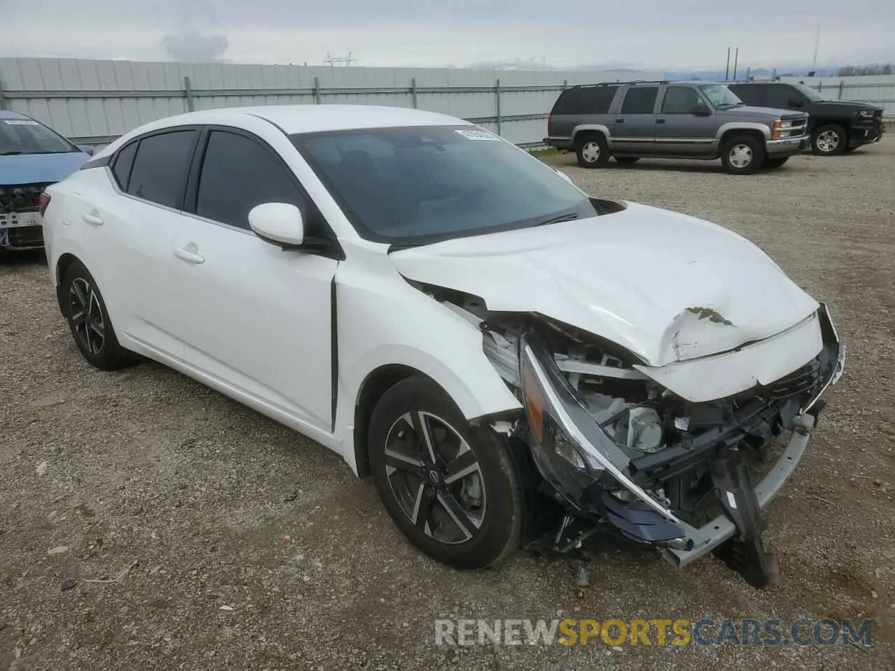 4 Photograph of a damaged car 3N1AB8CV9RY376142 NISSAN SENTRA 2024