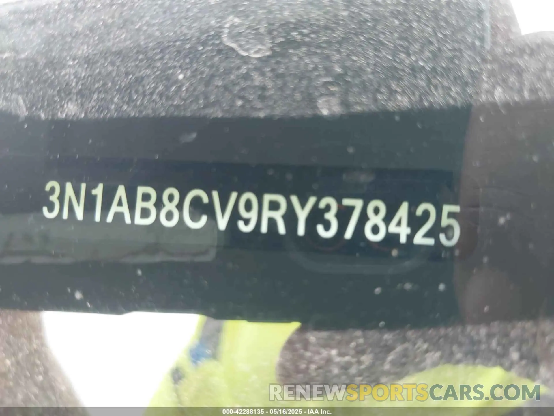 9 Photograph of a damaged car 3N1AB8CV9RY378425 NISSAN SENTRA 2024
