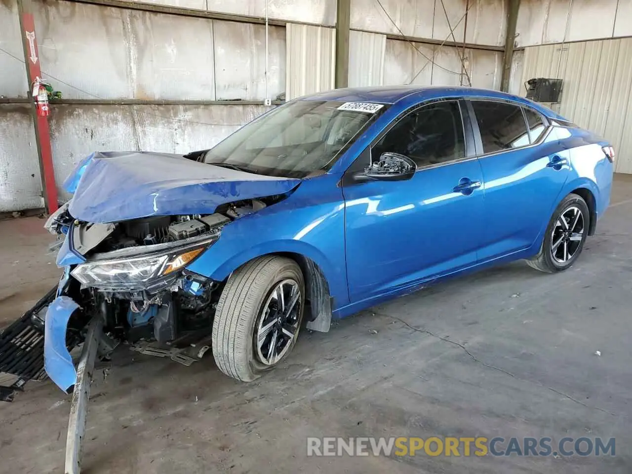 1 Photograph of a damaged car 3N1AB8CV9RY381180 NISSAN SENTRA 2024