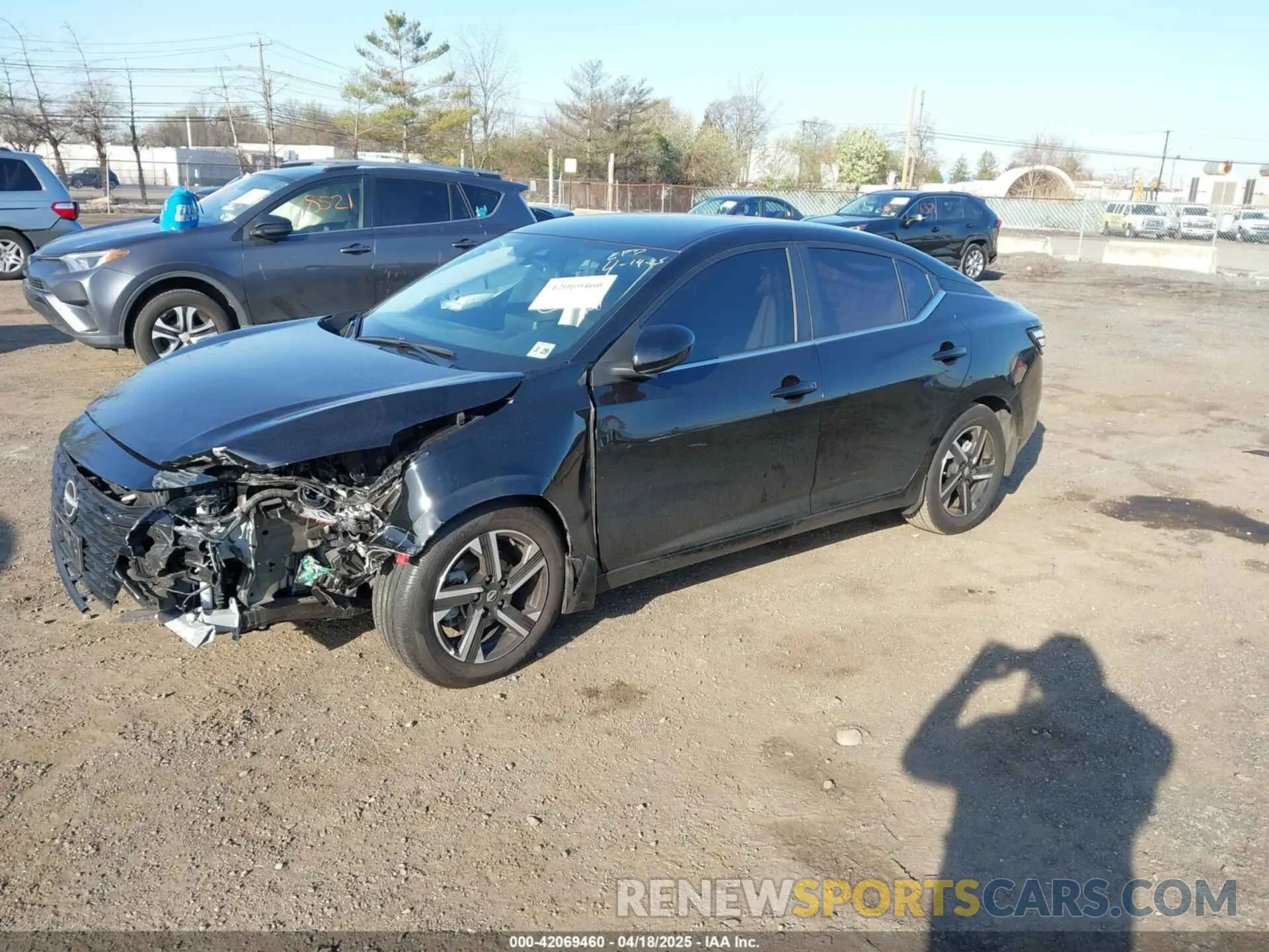 2 Photograph of a damaged car 3N1AB8CVSRY231843 NISSAN SENTRA 2024