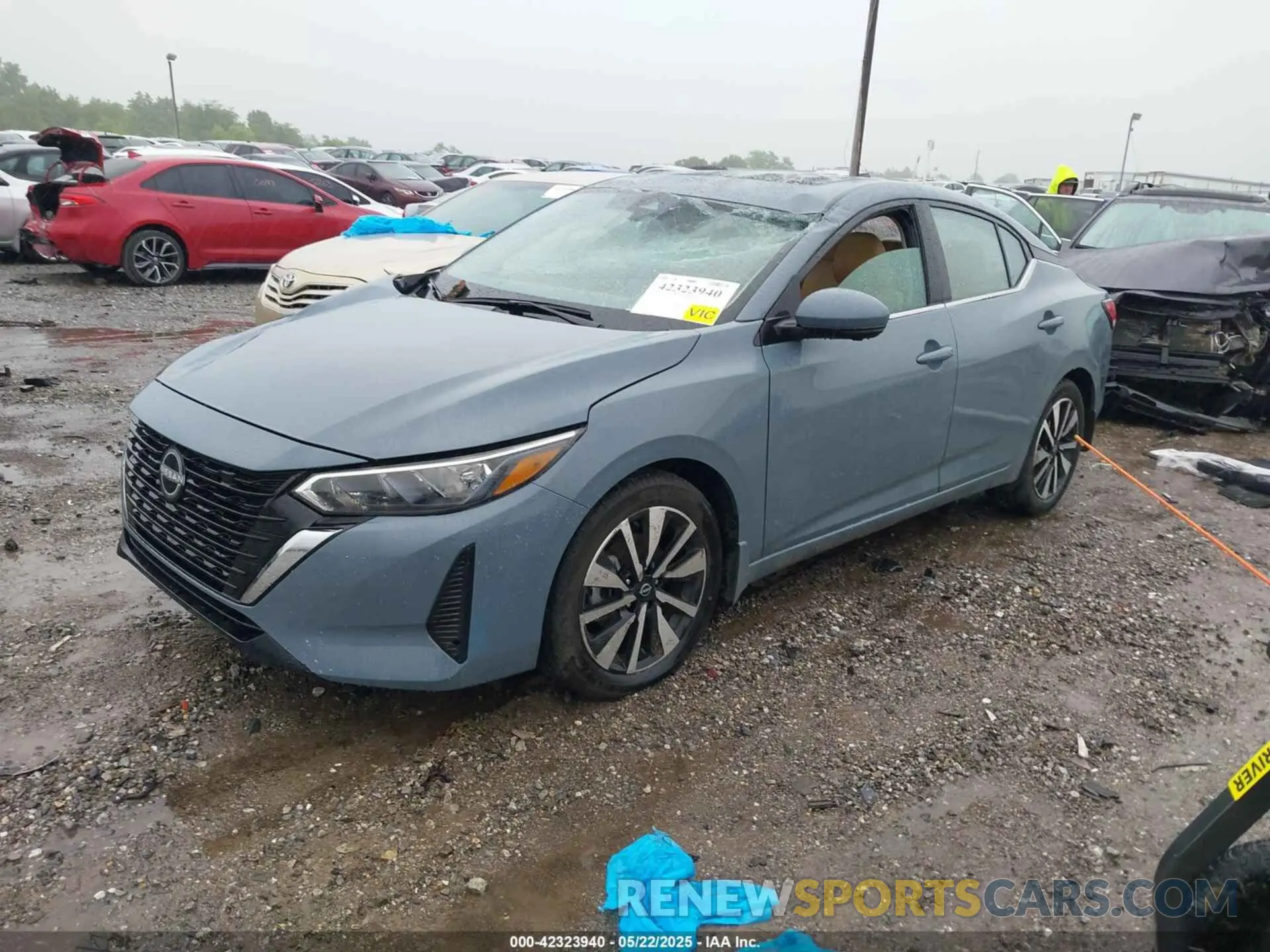 2 Photograph of a damaged car 3N1AB8CVXRY202516 NISSAN SENTRA 2024