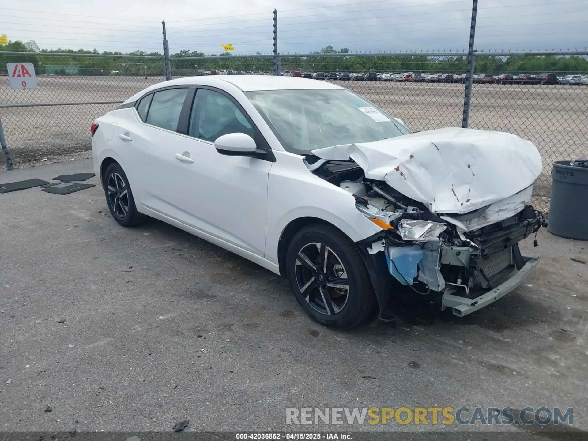 1 Photograph of a damaged car 3N1AB8CVXRY202970 NISSAN SENTRA 2024