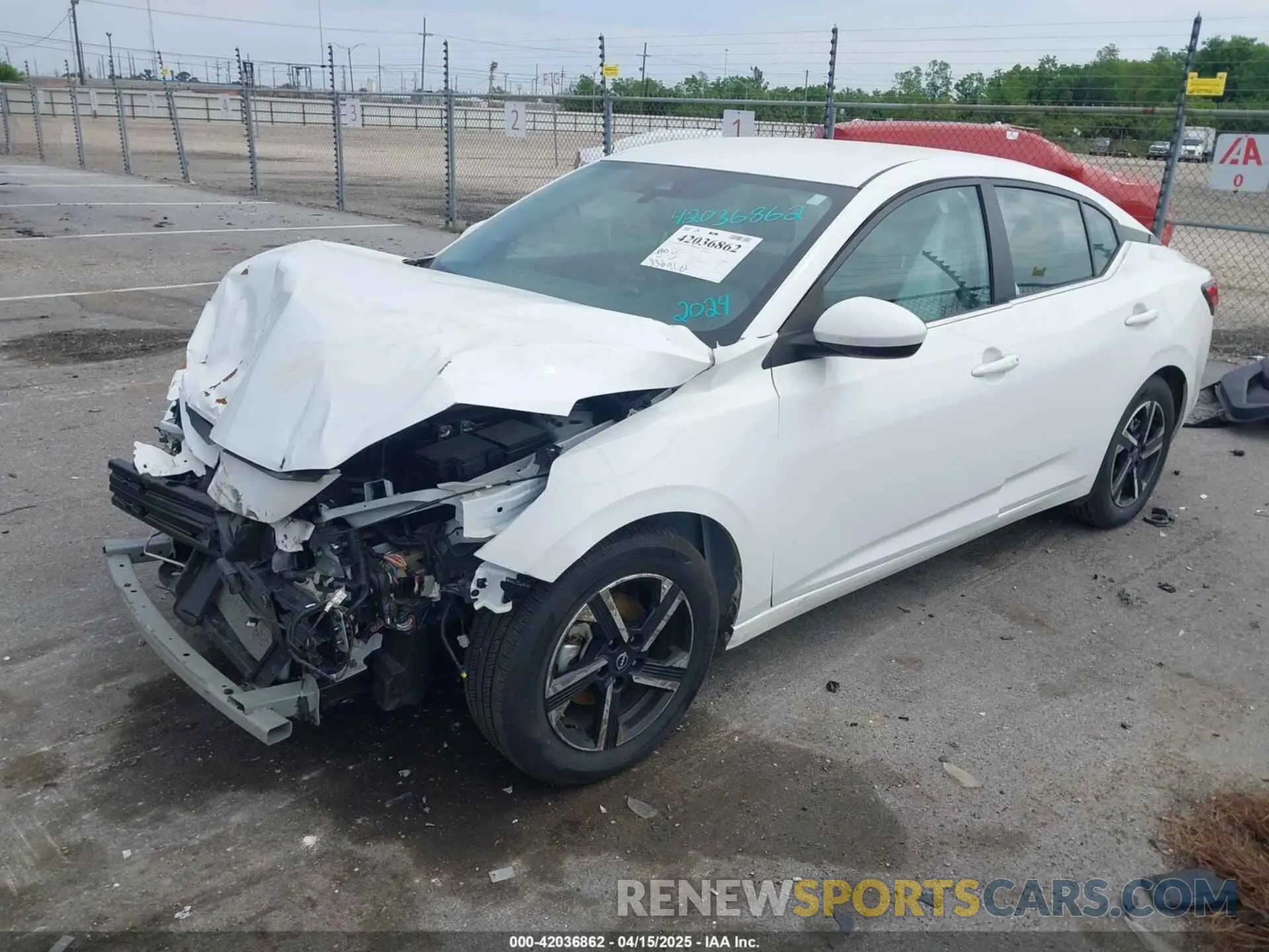 15 Photograph of a damaged car 3N1AB8CVXRY202970 NISSAN SENTRA 2024