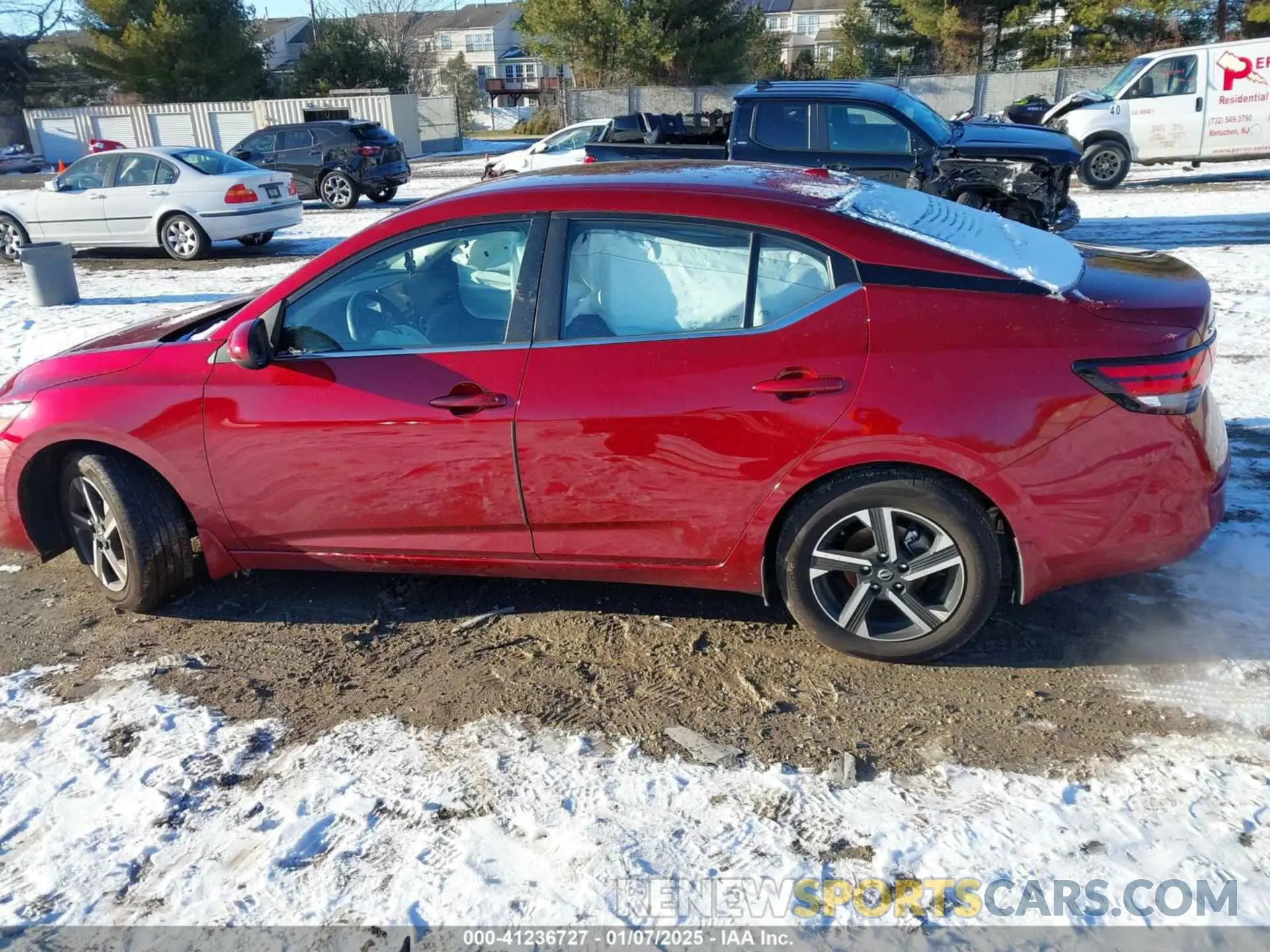 14 Photograph of a damaged car 3N1AB8CVXRY208980 NISSAN SENTRA 2024