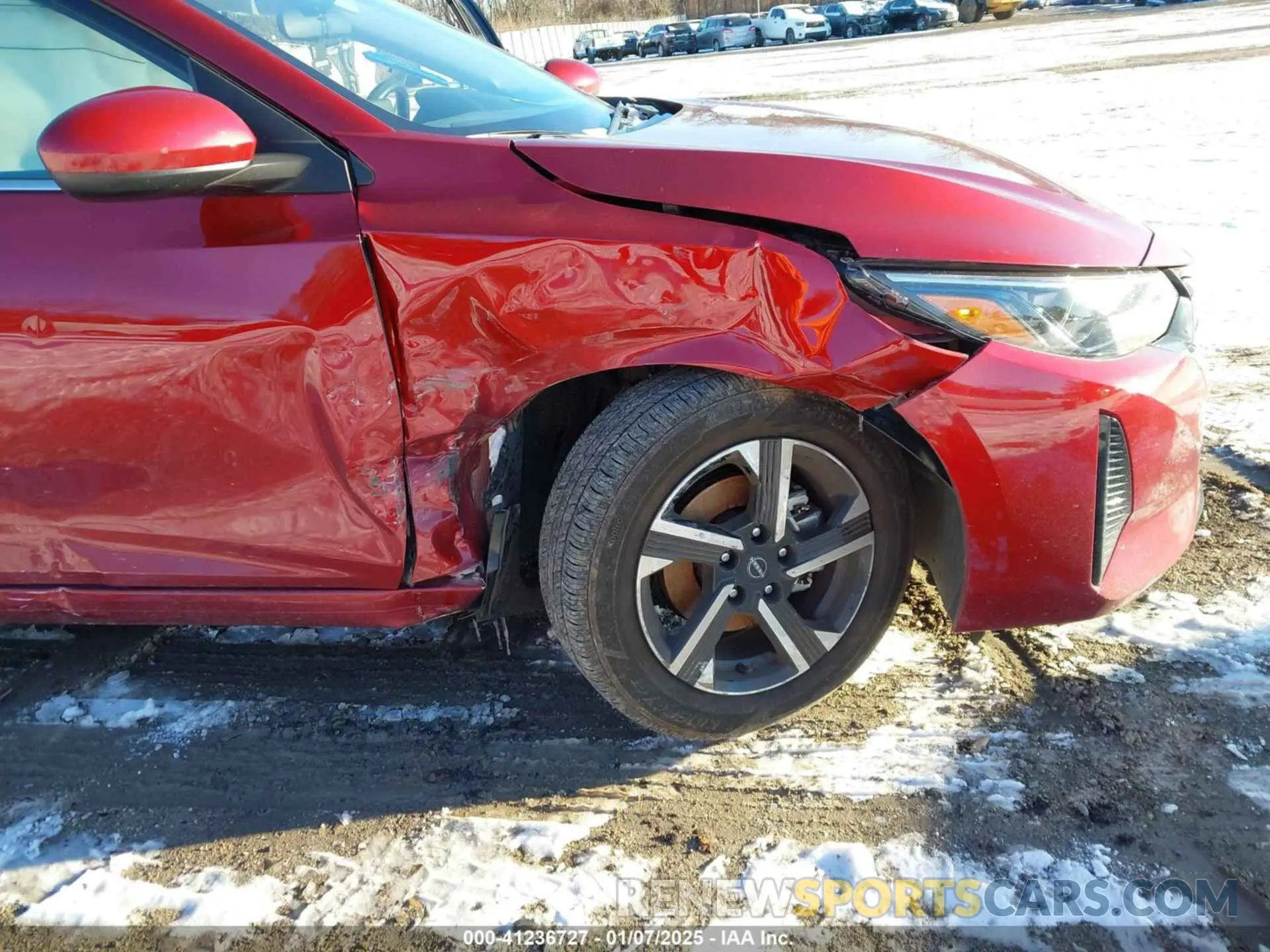17 Photograph of a damaged car 3N1AB8CVXRY208980 NISSAN SENTRA 2024