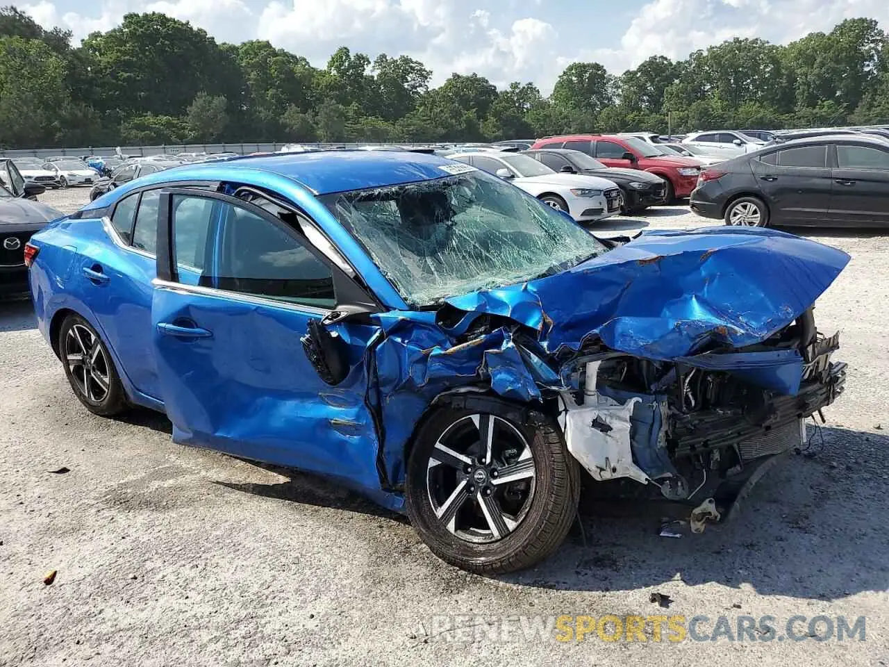4 Photograph of a damaged car 3N1AB8CVXRY222118 NISSAN SENTRA 2024