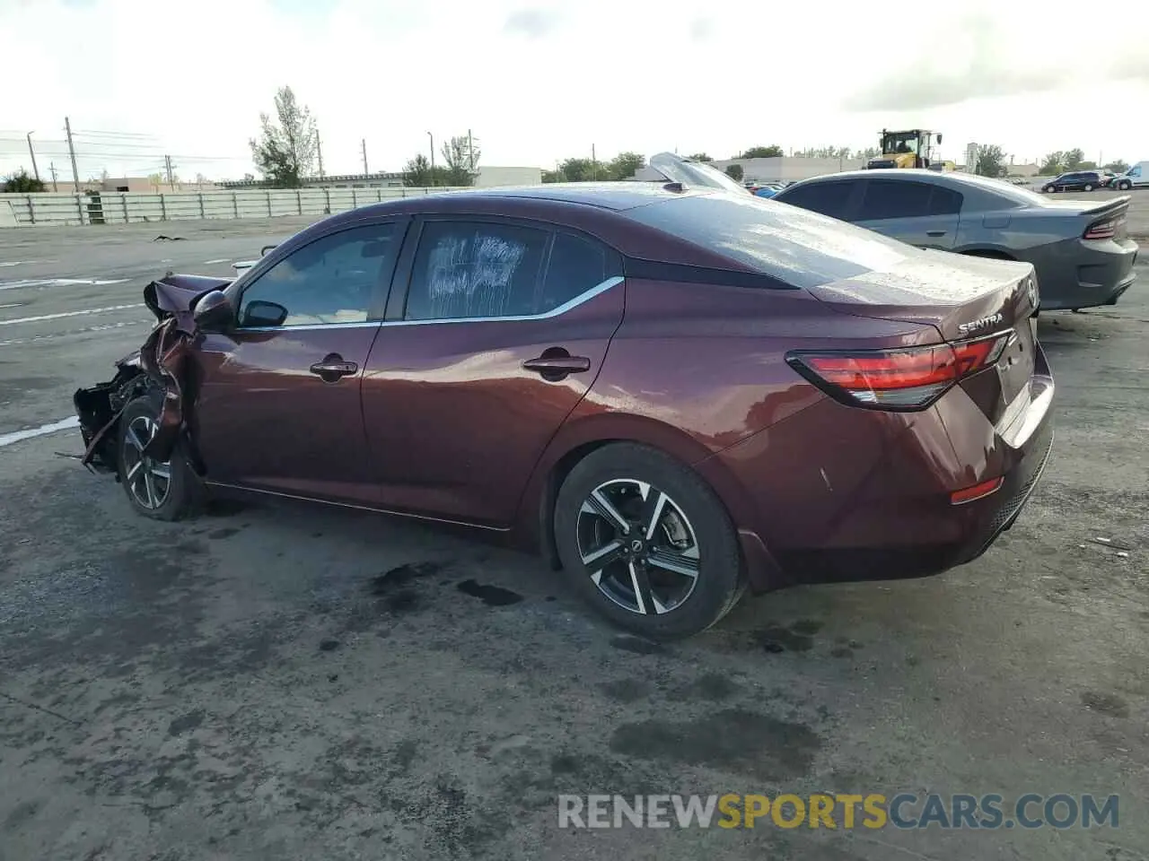 2 Photograph of a damaged car 3N1AB8CVXRY223544 NISSAN SENTRA 2024