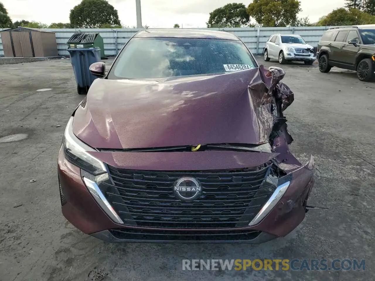 5 Photograph of a damaged car 3N1AB8CVXRY223544 NISSAN SENTRA 2024