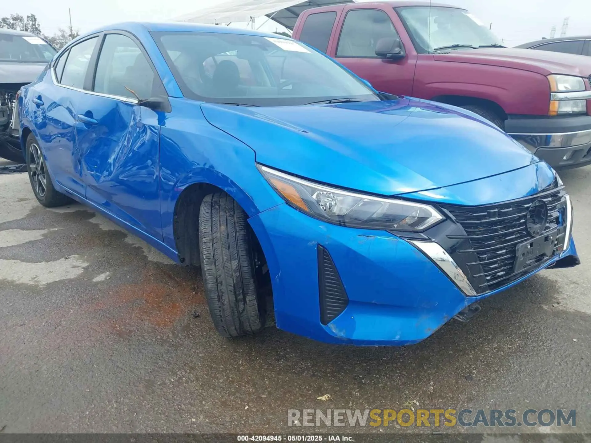 1 Photograph of a damaged car 3N1AB8CVXRY227450 NISSAN SENTRA 2024