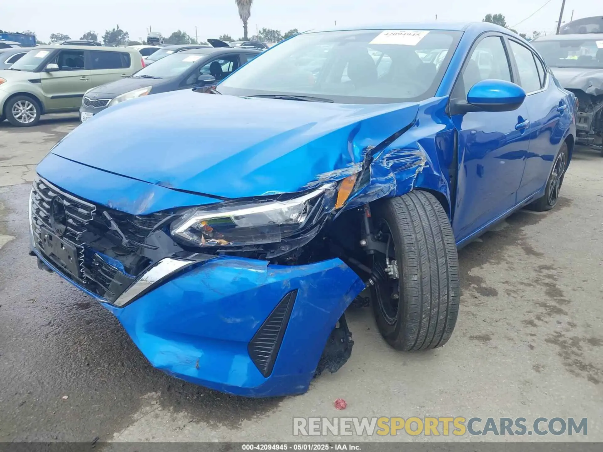 2 Photograph of a damaged car 3N1AB8CVXRY227450 NISSAN SENTRA 2024
