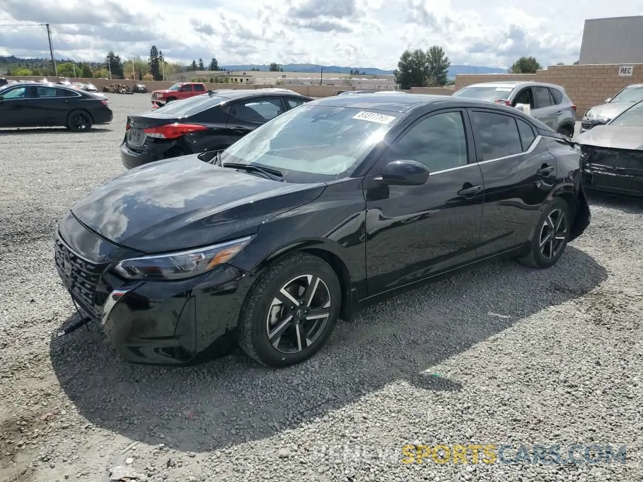 1 Photograph of a damaged car 3N1AB8CVXRY229375 NISSAN SENTRA 2024