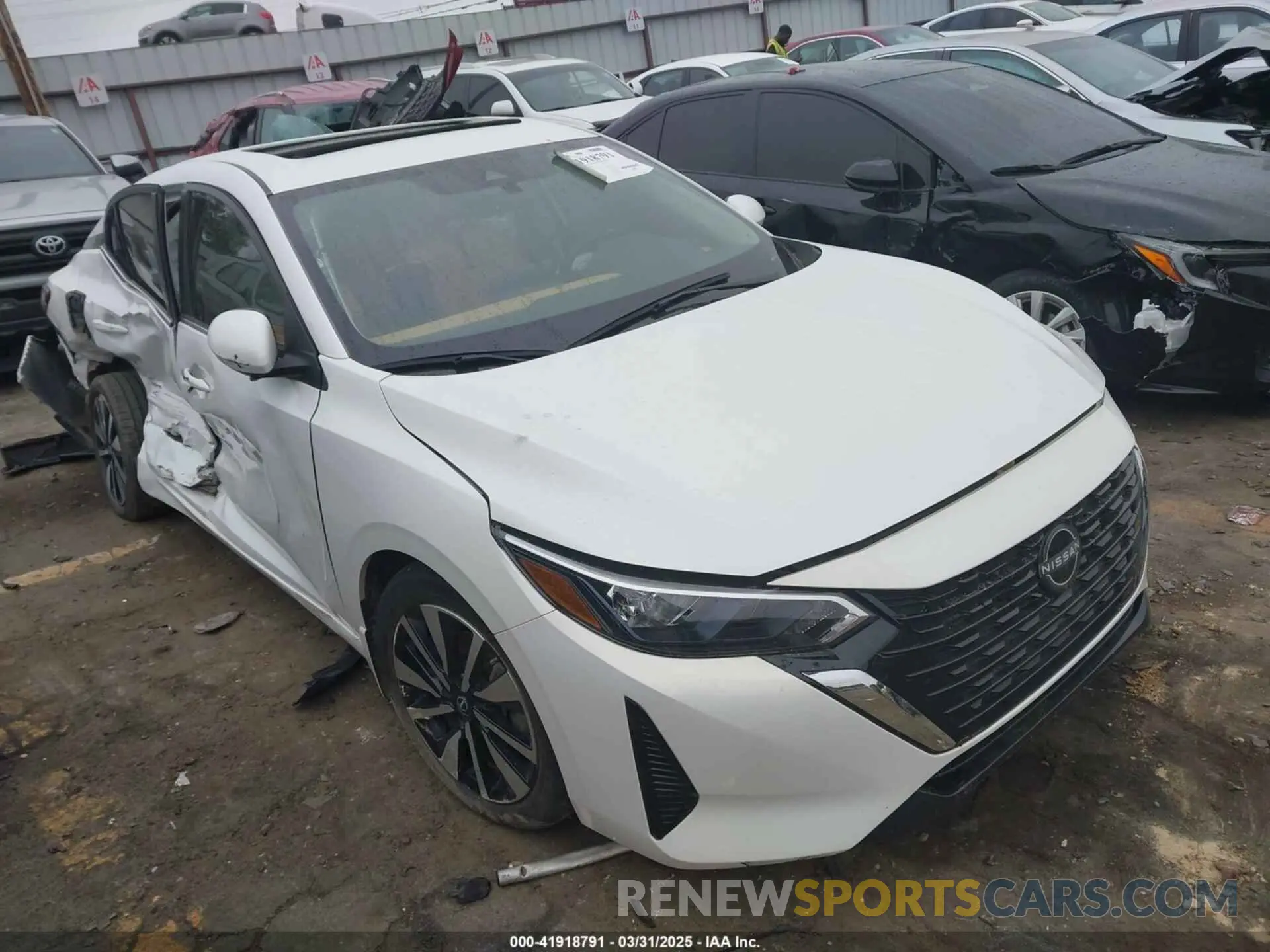 1 Photograph of a damaged car 3N1AB8CVXRY230669 NISSAN SENTRA 2024