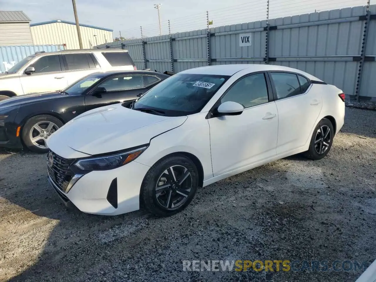 1 Photograph of a damaged car 3N1AB8CVXRY249450 NISSAN SENTRA 2024