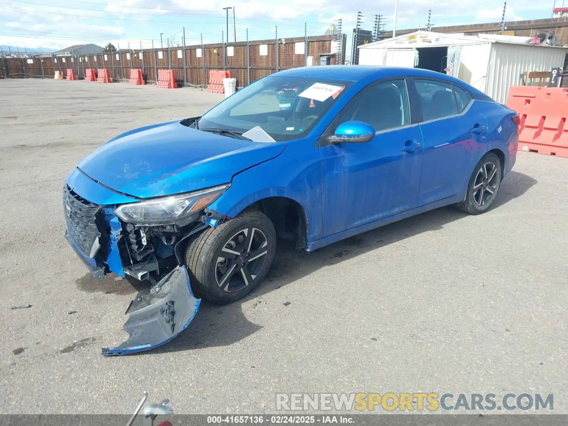 2 Photograph of a damaged car 3N1AB8CVXRY251067 NISSAN SENTRA 2024