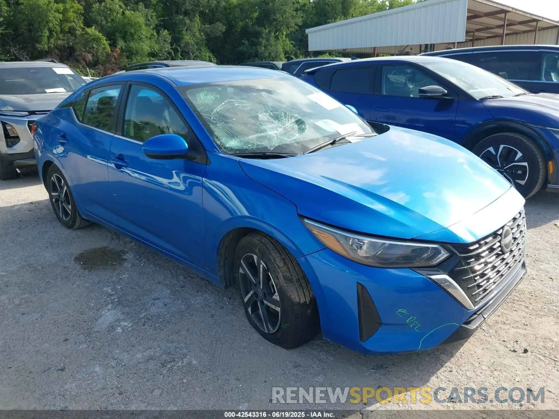 1 Photograph of a damaged car 3N1AB8CVXRY251246 NISSAN SENTRA 2024