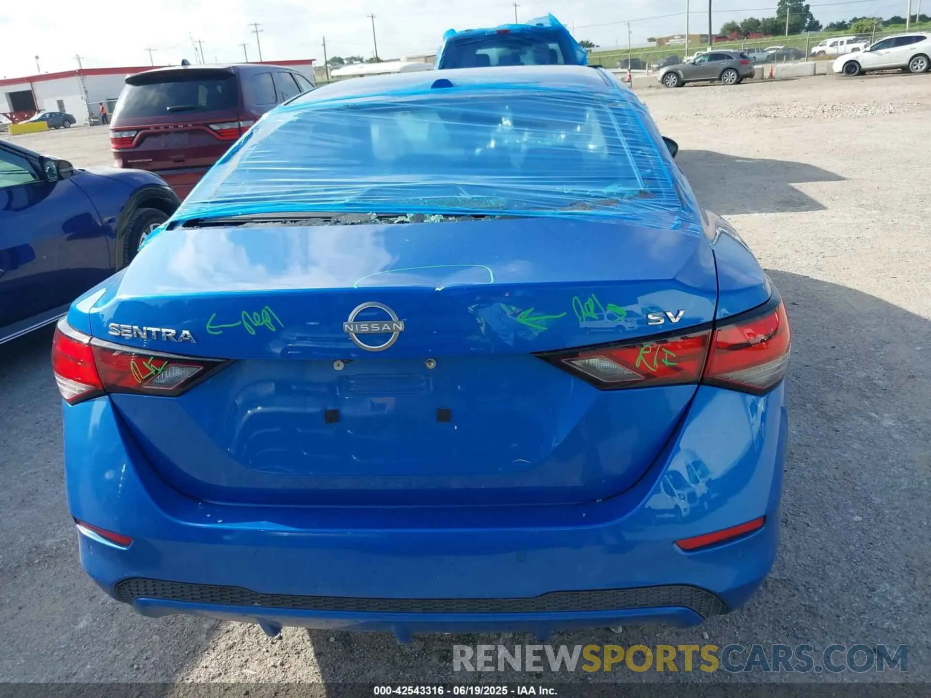 15 Photograph of a damaged car 3N1AB8CVXRY251246 NISSAN SENTRA 2024