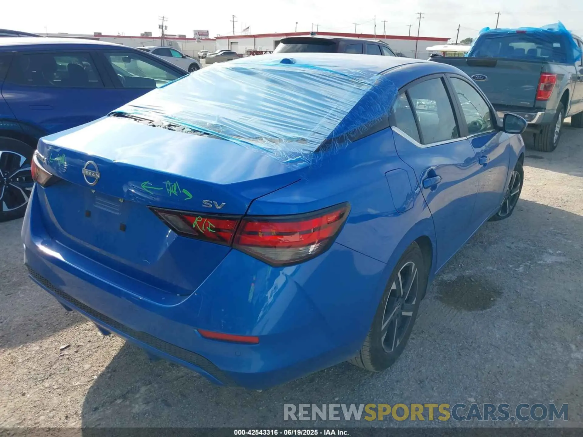 4 Photograph of a damaged car 3N1AB8CVXRY251246 NISSAN SENTRA 2024