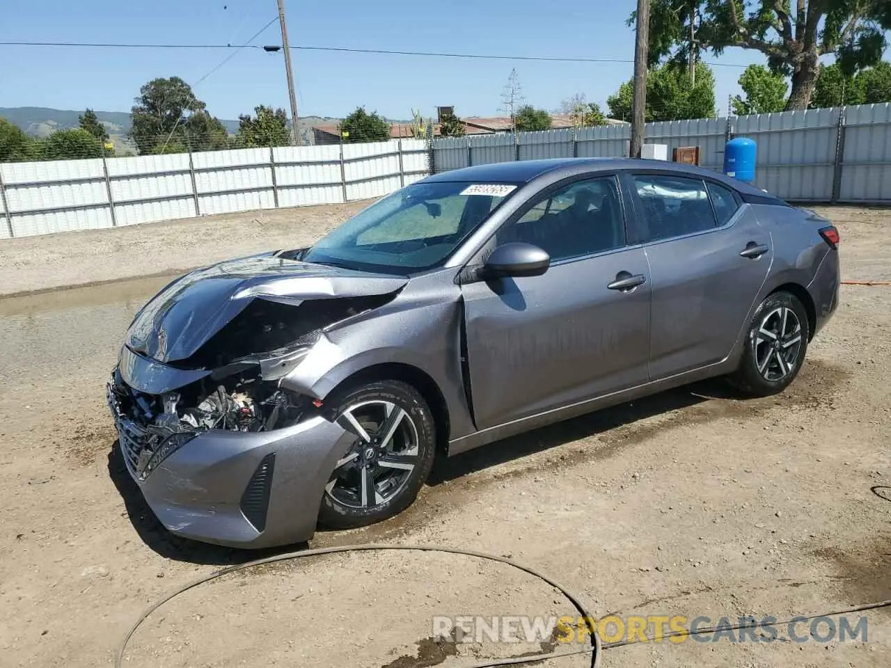1 Photograph of a damaged car 3N1AB8CVXRY251554 NISSAN SENTRA 2024