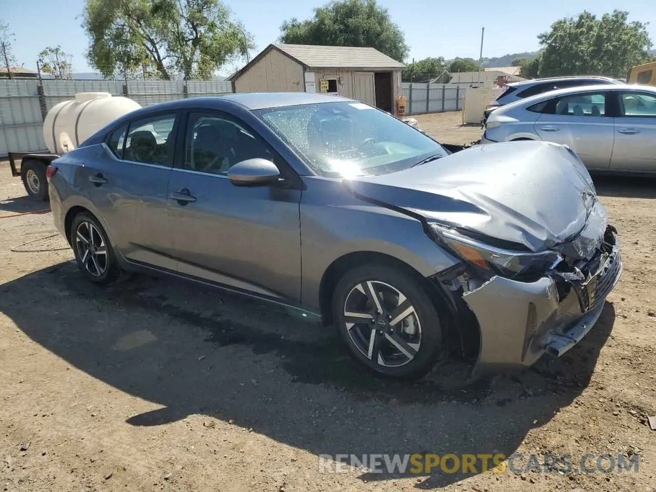 4 Photograph of a damaged car 3N1AB8CVXRY251554 NISSAN SENTRA 2024