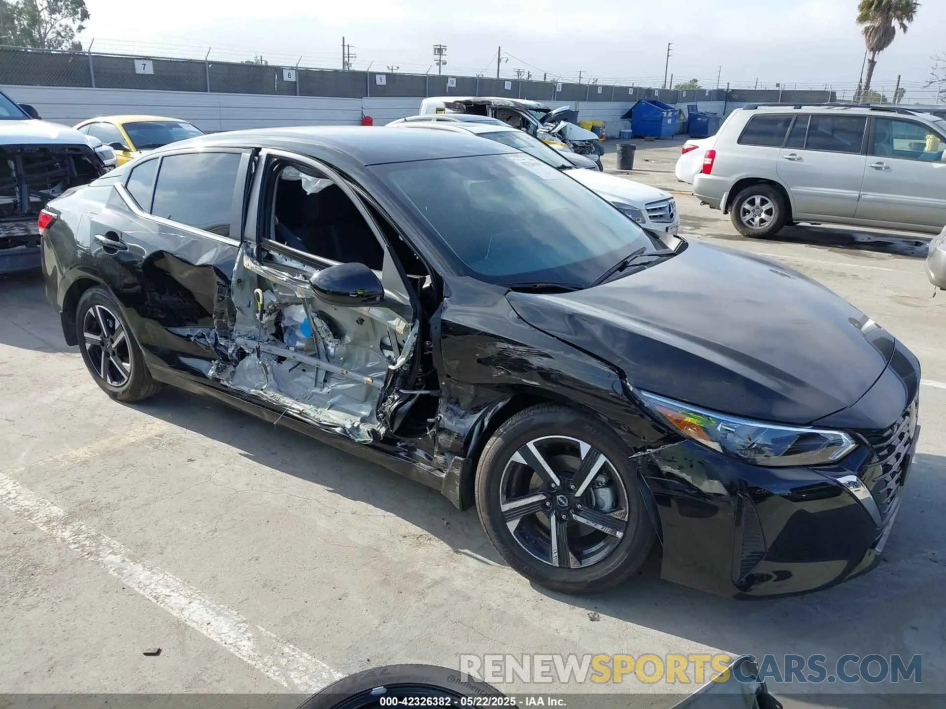 1 Photograph of a damaged car 3N1AB8CVXRY256902 NISSAN SENTRA 2024