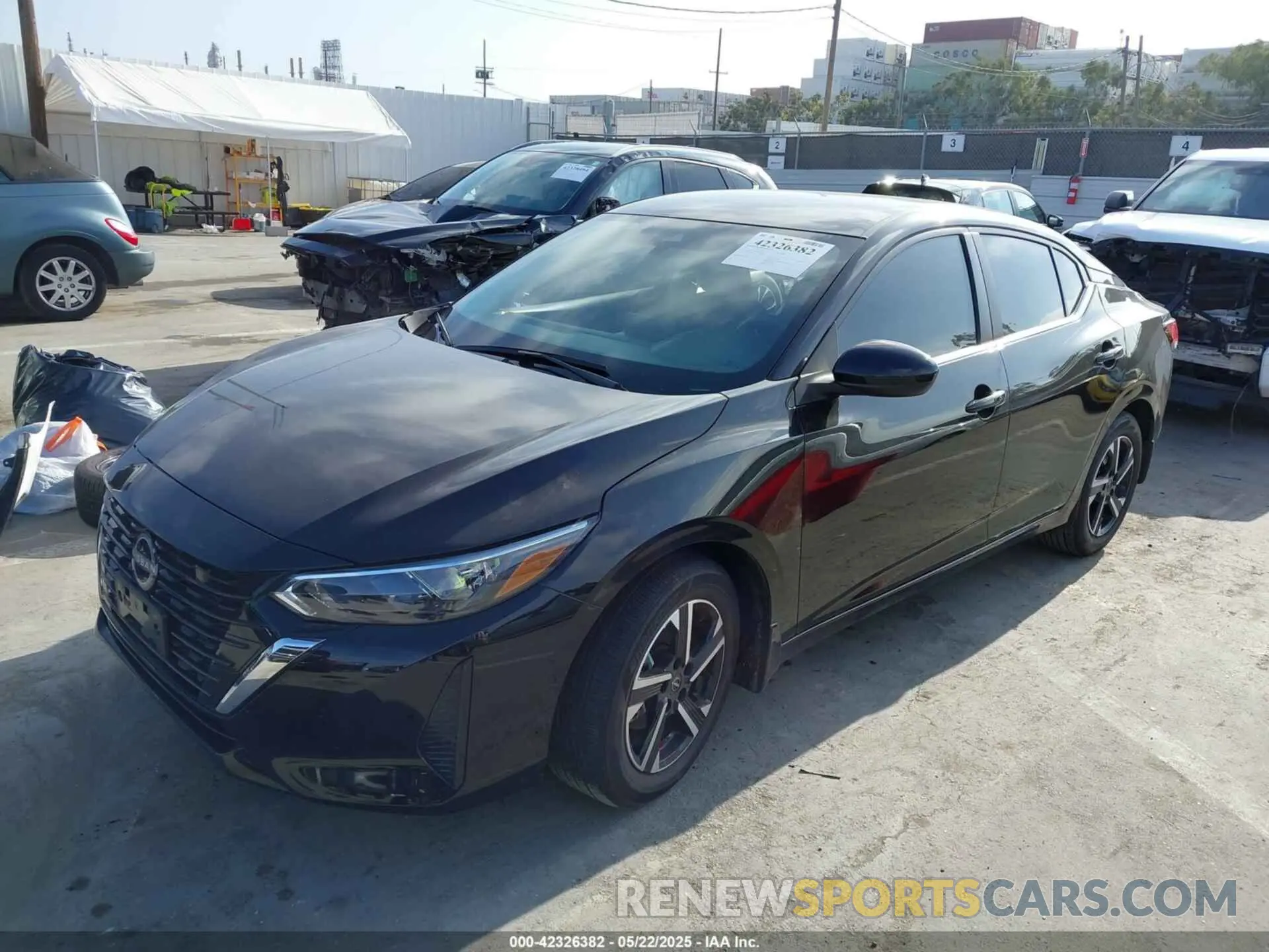 2 Photograph of a damaged car 3N1AB8CVXRY256902 NISSAN SENTRA 2024