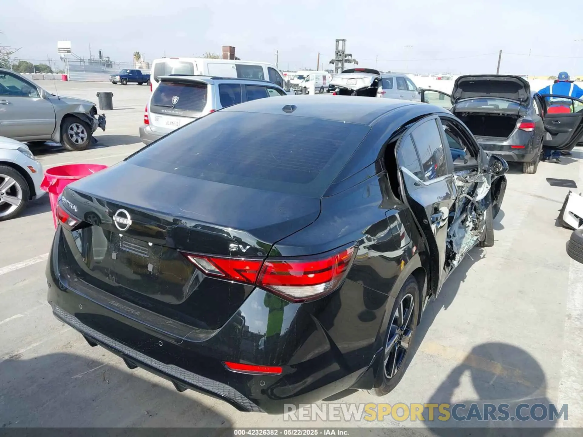 4 Photograph of a damaged car 3N1AB8CVXRY256902 NISSAN SENTRA 2024