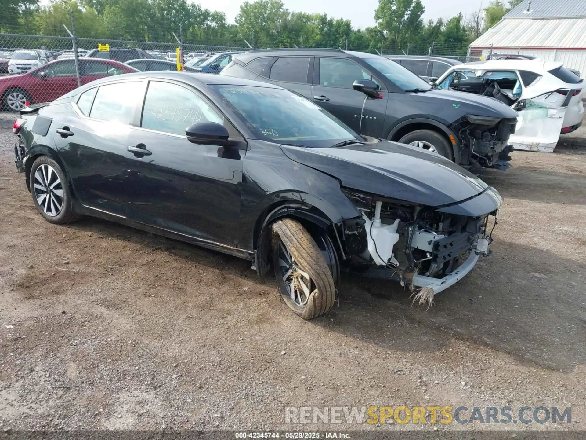 1 Photograph of a damaged car 3N1AB8CVXRY278897 NISSAN SENTRA 2024