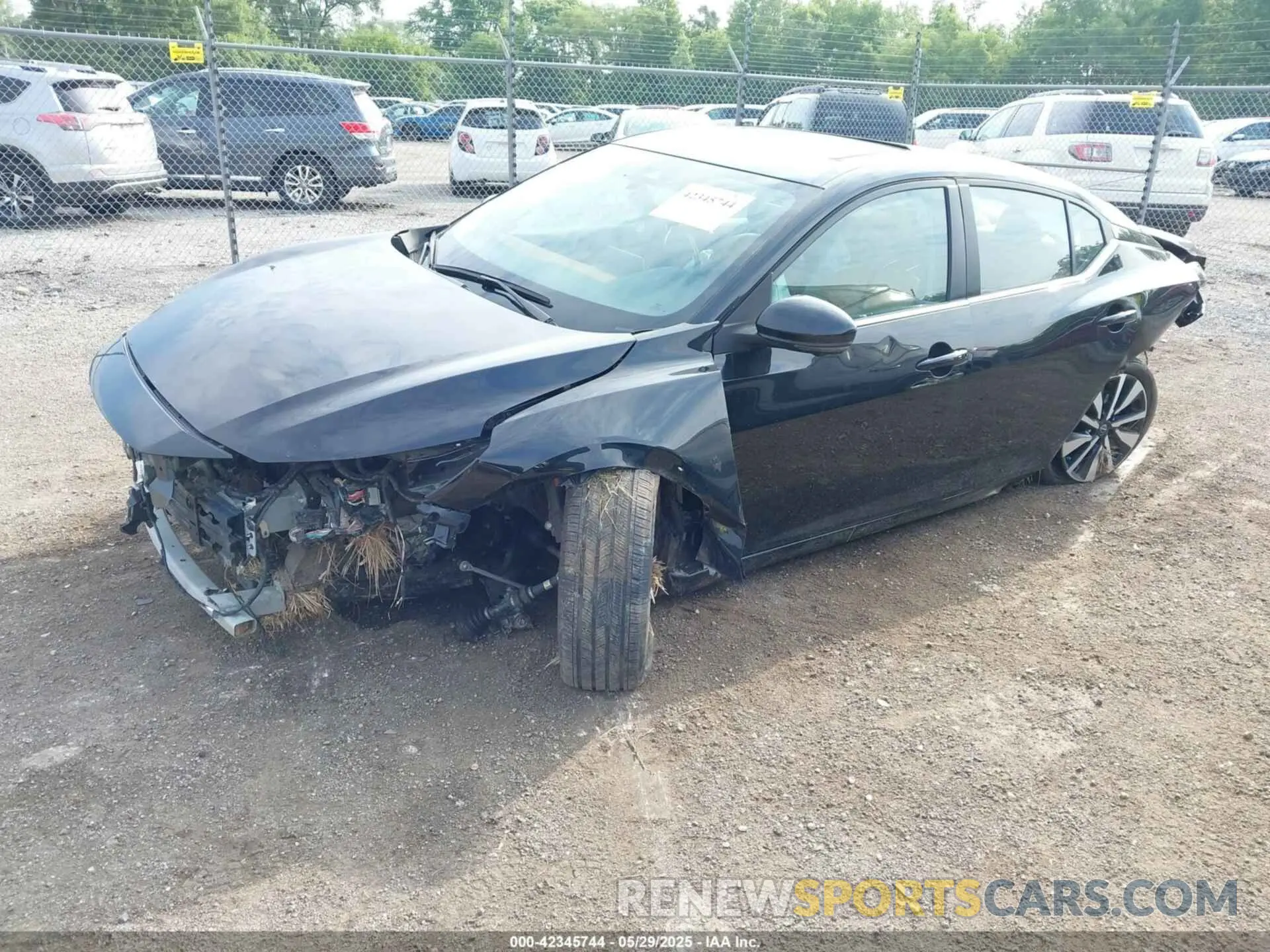 2 Photograph of a damaged car 3N1AB8CVXRY278897 NISSAN SENTRA 2024