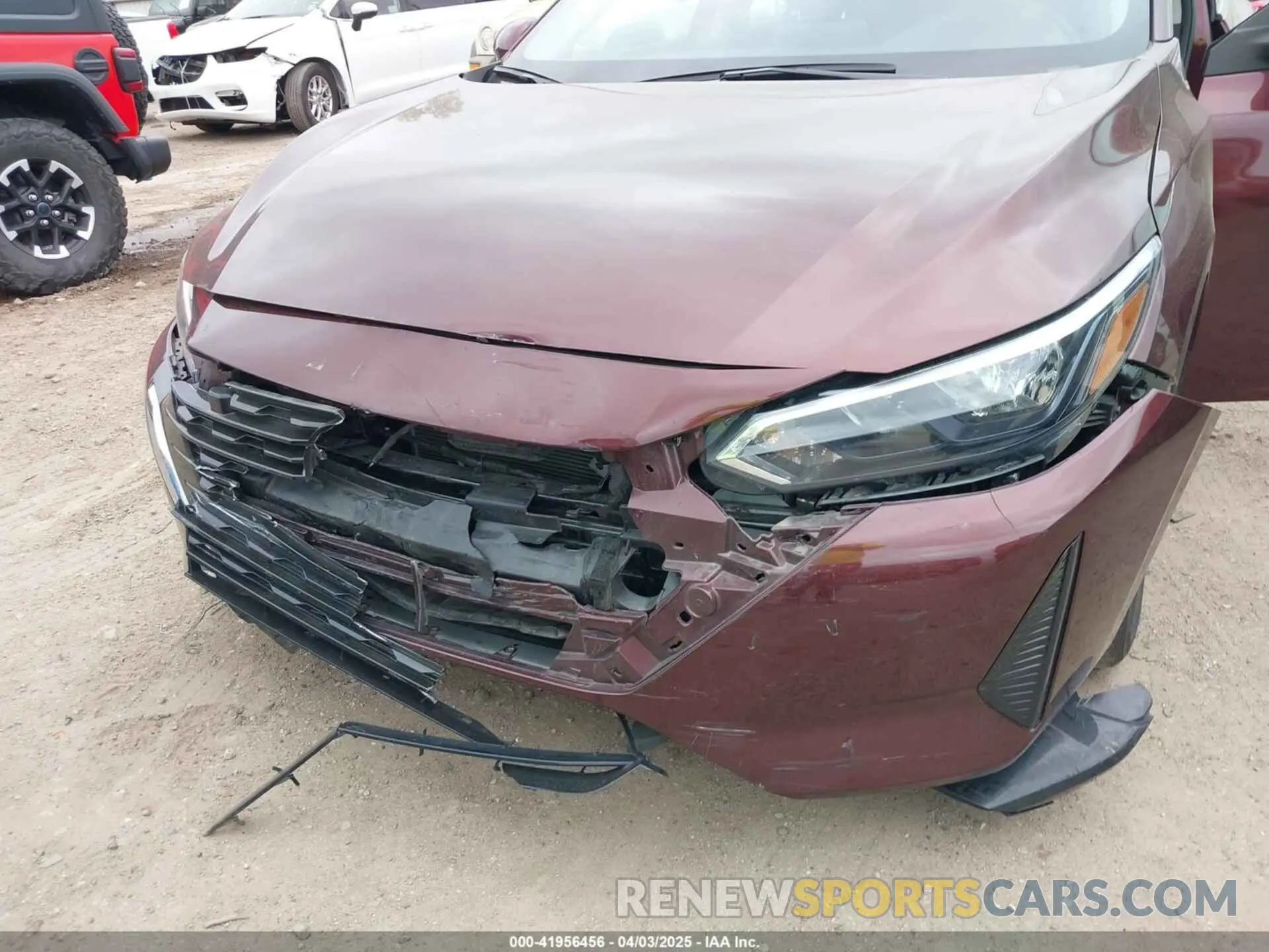 6 Photograph of a damaged car 3N1AB8CVXRY302373 NISSAN SENTRA 2024
