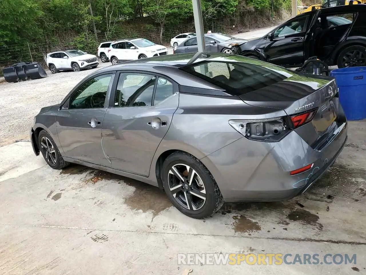 2 Photograph of a damaged car 3N1AB8CVXRY333686 NISSAN SENTRA 2024