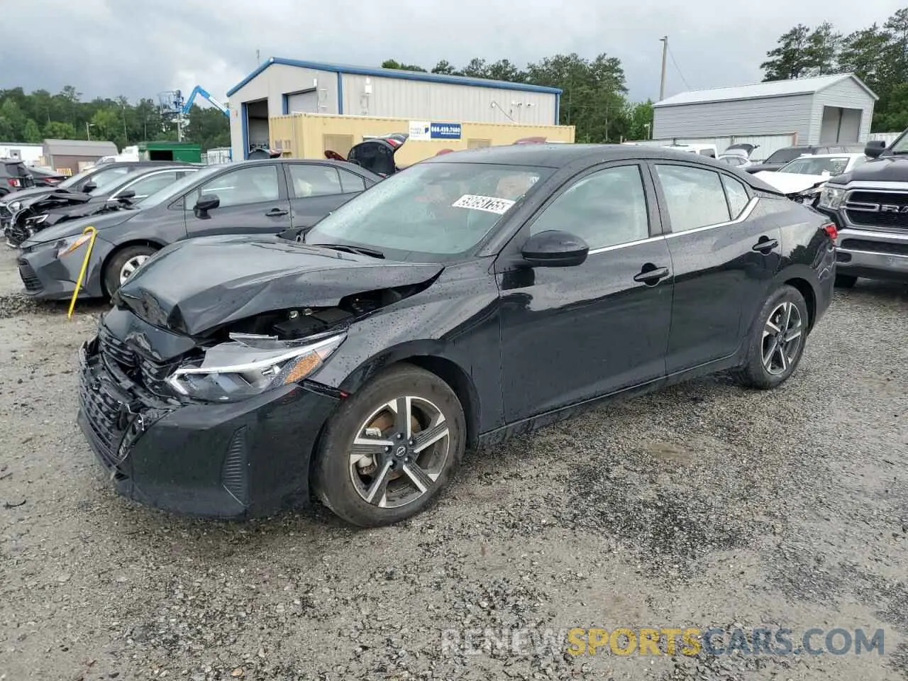 1 Photograph of a damaged car 3N1AB8CVXRY348849 NISSAN SENTRA 2024