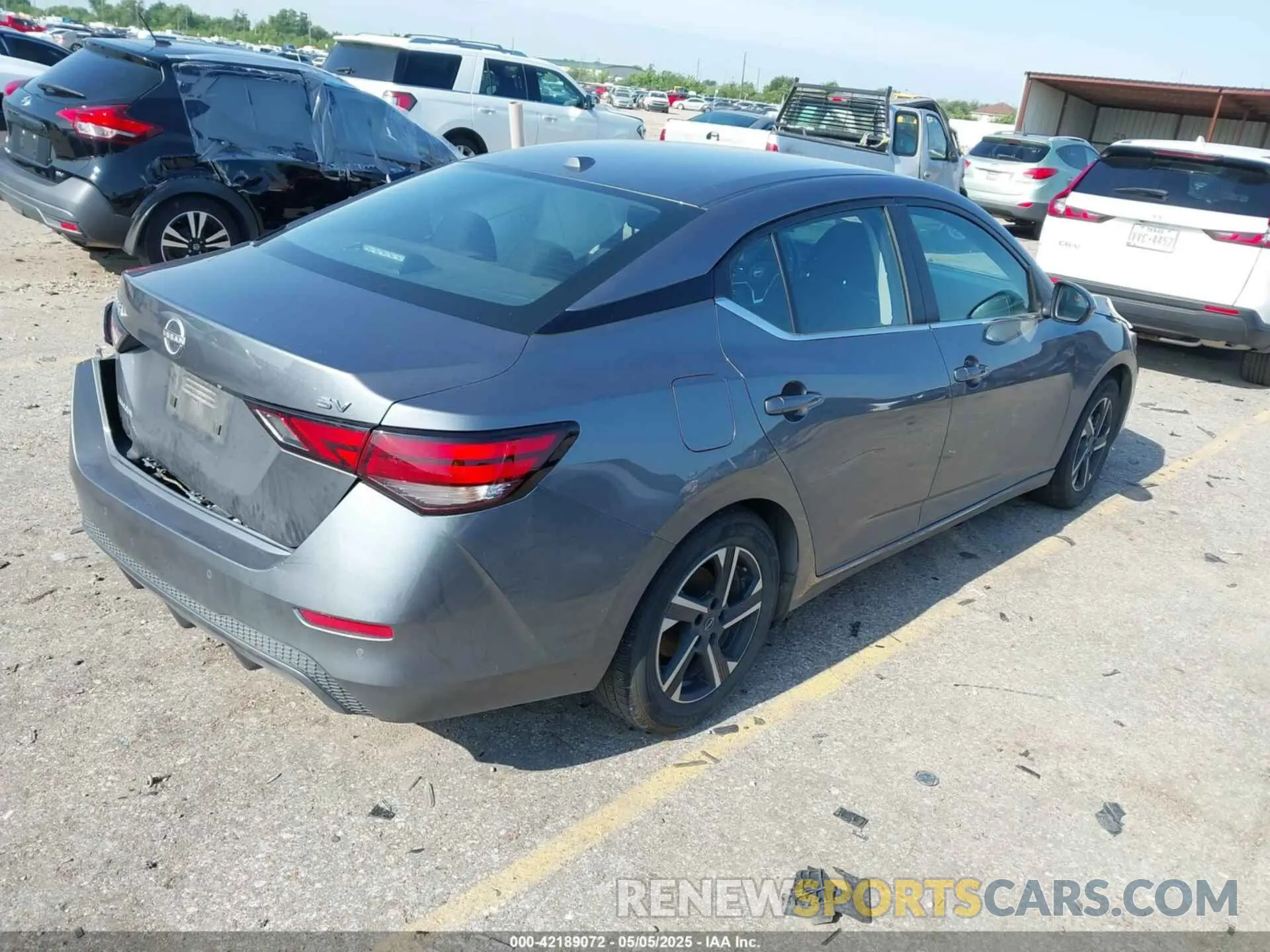 4 Photograph of a damaged car 3N1AB8CVXRY353226 NISSAN SENTRA 2024