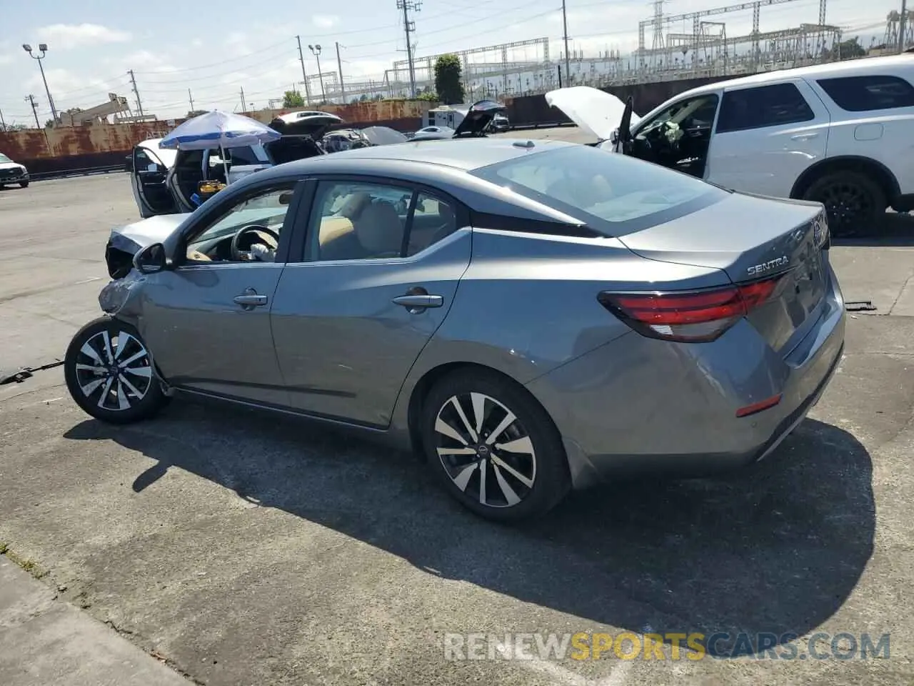 2 Photograph of a damaged car 3N1AB8CVXRY375243 NISSAN SENTRA 2024