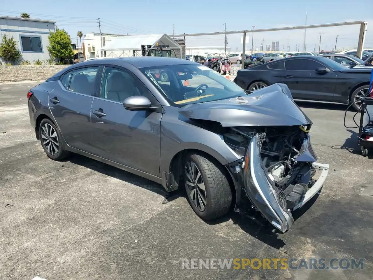 4 Photograph of a damaged car 3N1AB8CVXRY375243 NISSAN SENTRA 2024