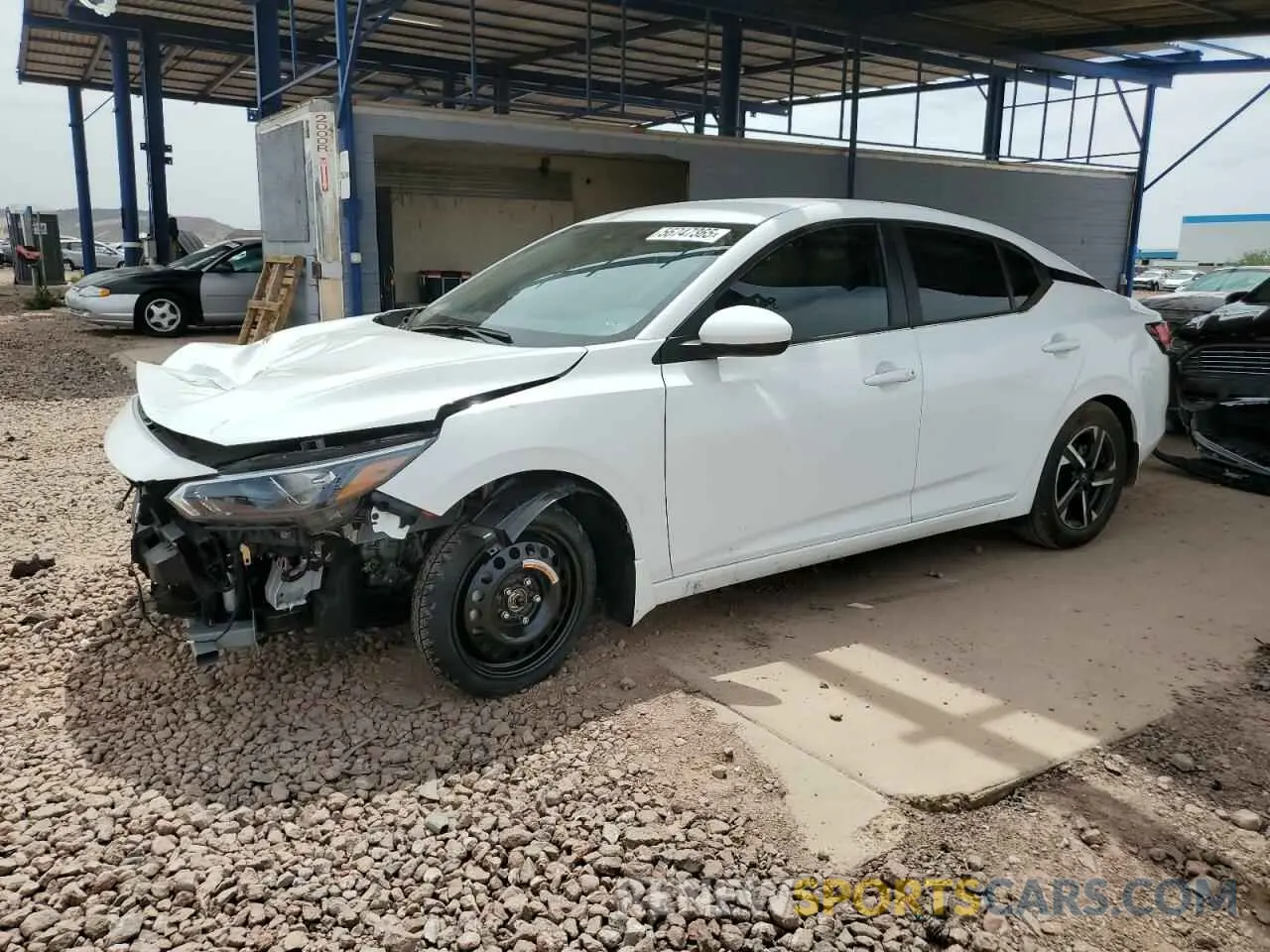 1 Photograph of a damaged car 3N1AB8CVXRY380118 NISSAN SENTRA 2024